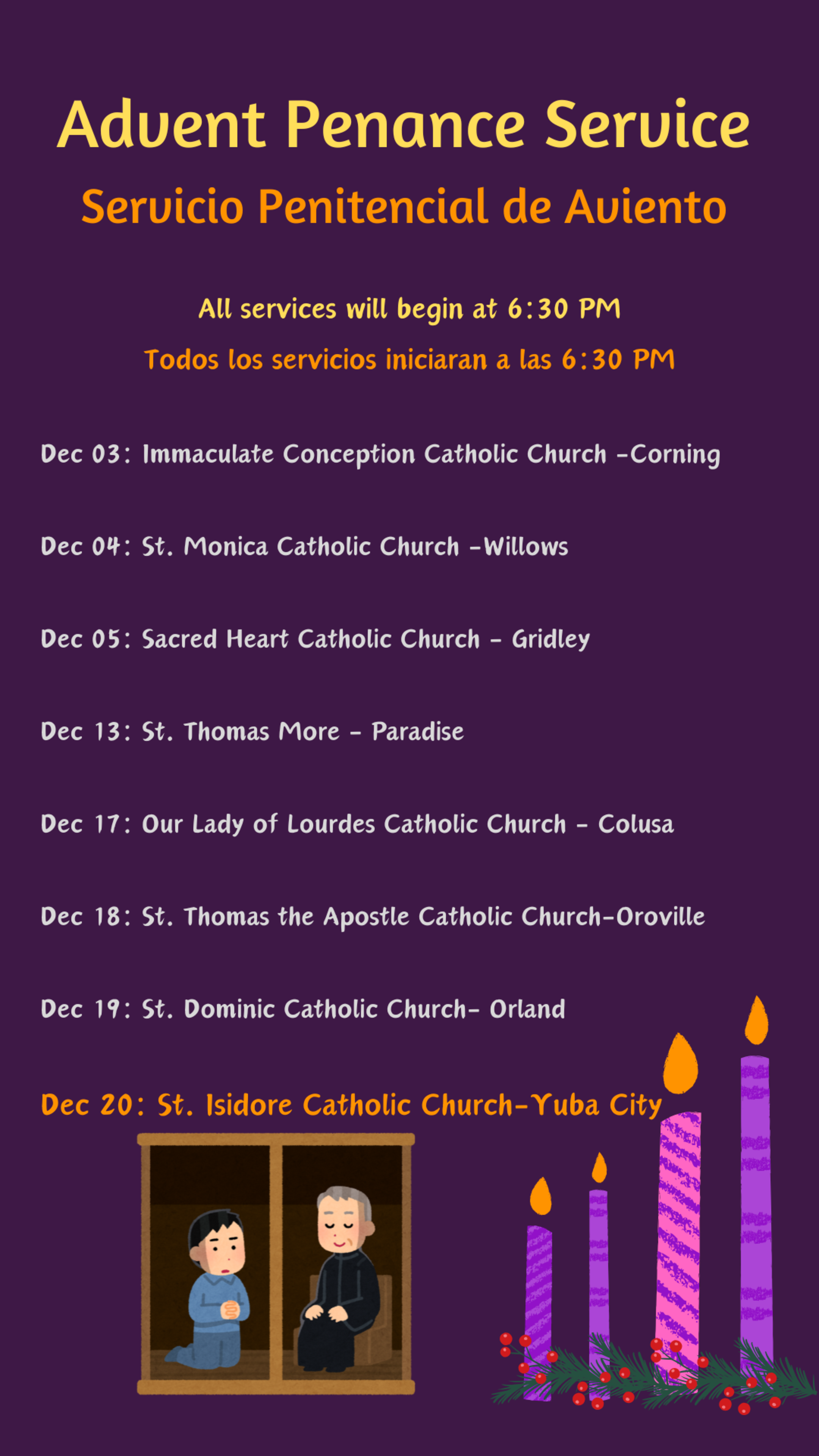 Advent Penance Service 2024