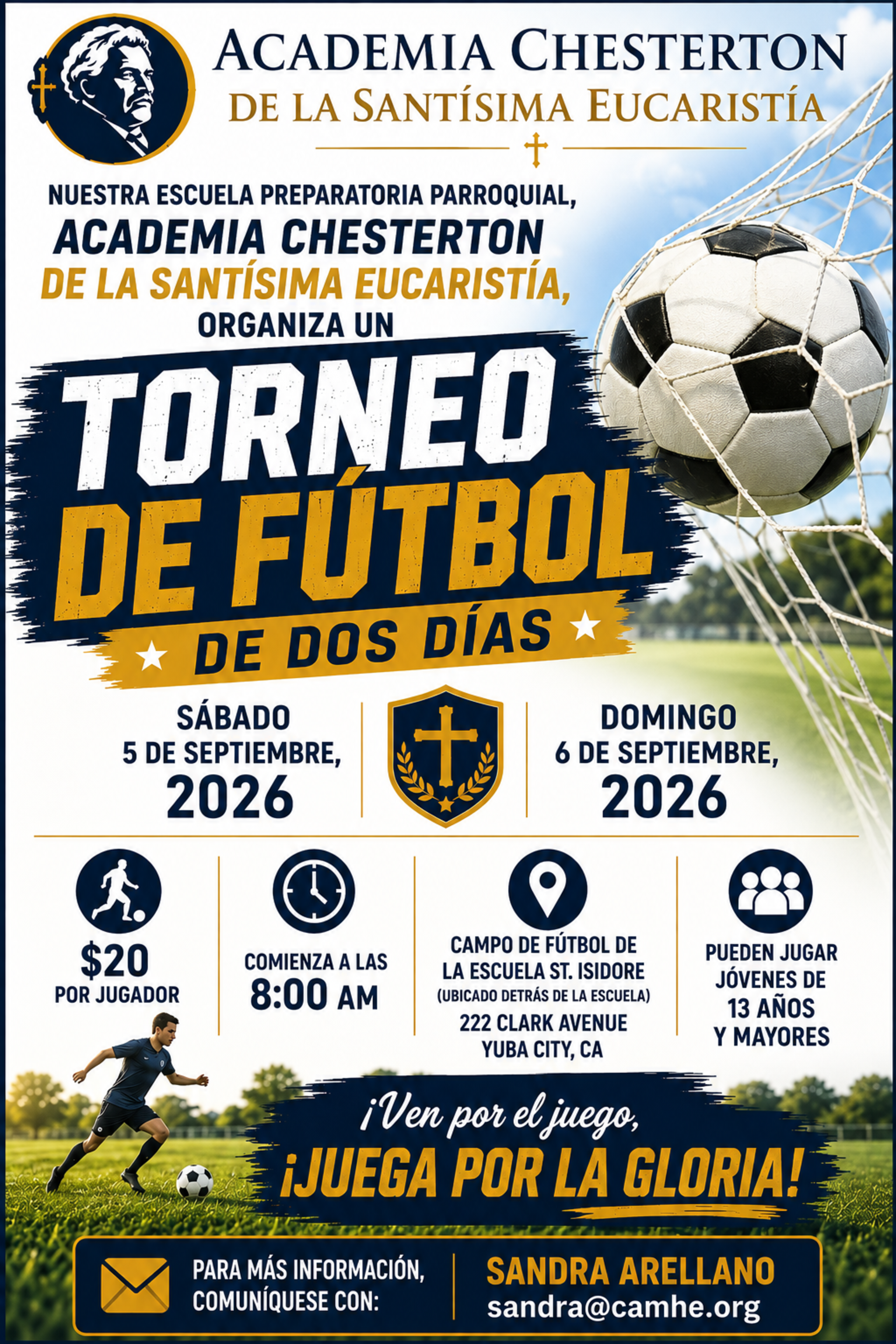 Camhe Soccer Tournament August 2026 Spanish