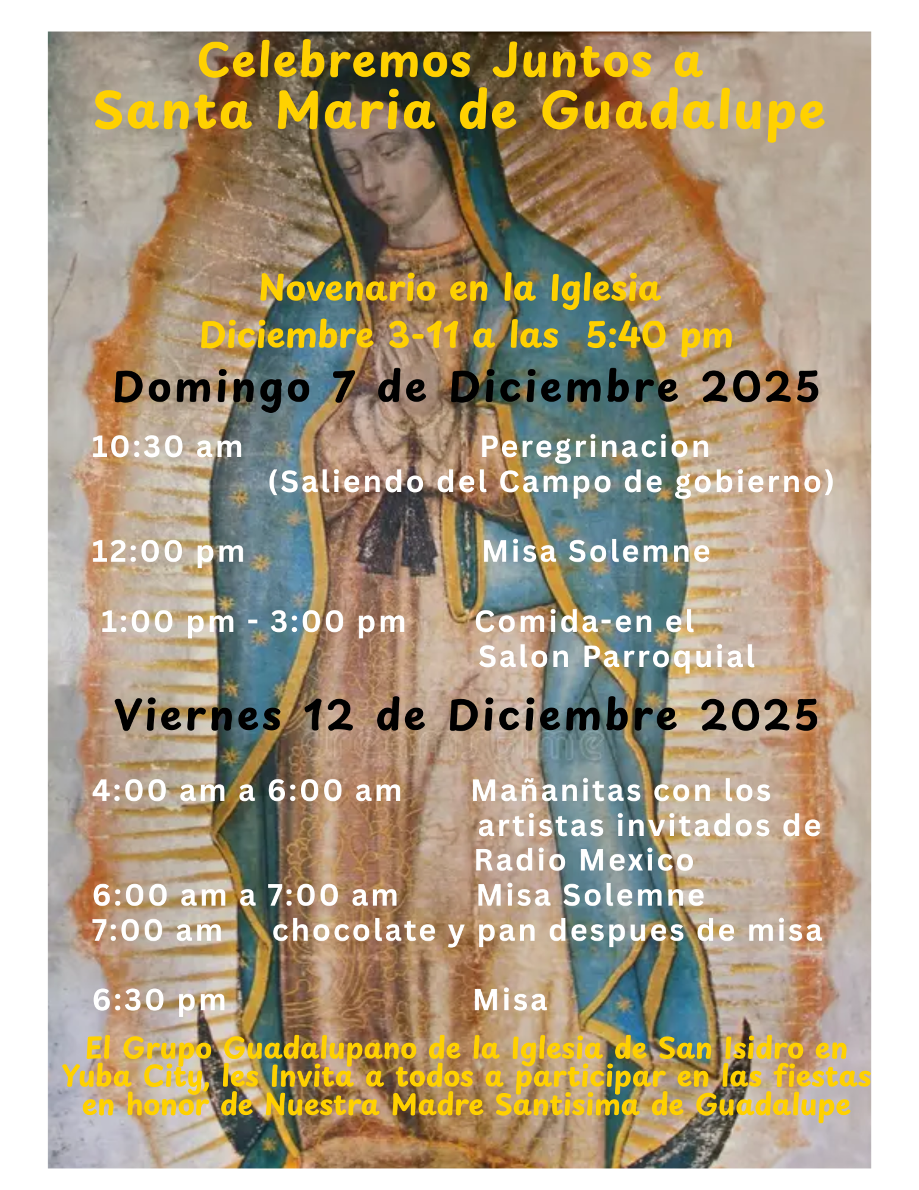 Guadalupana Procession December 2025