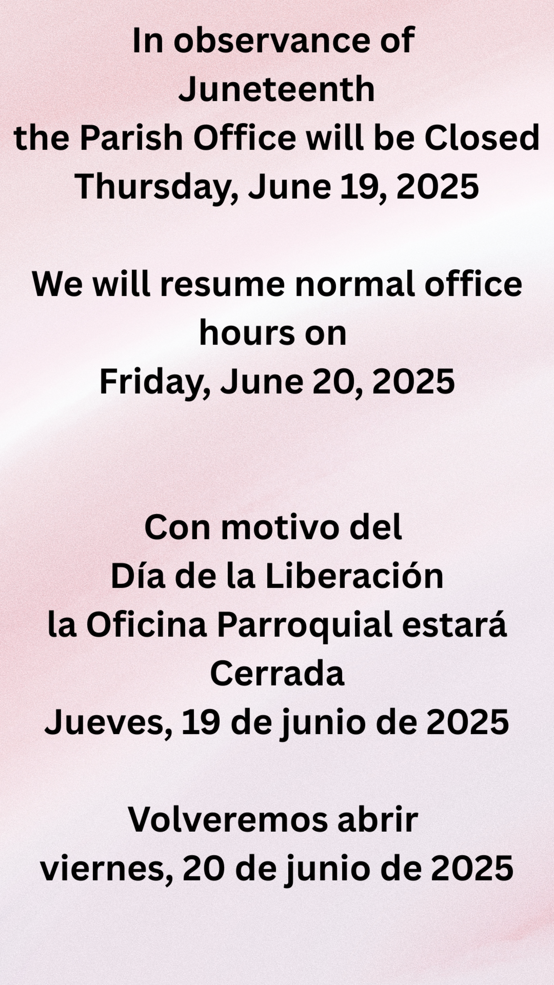 June 19 2025