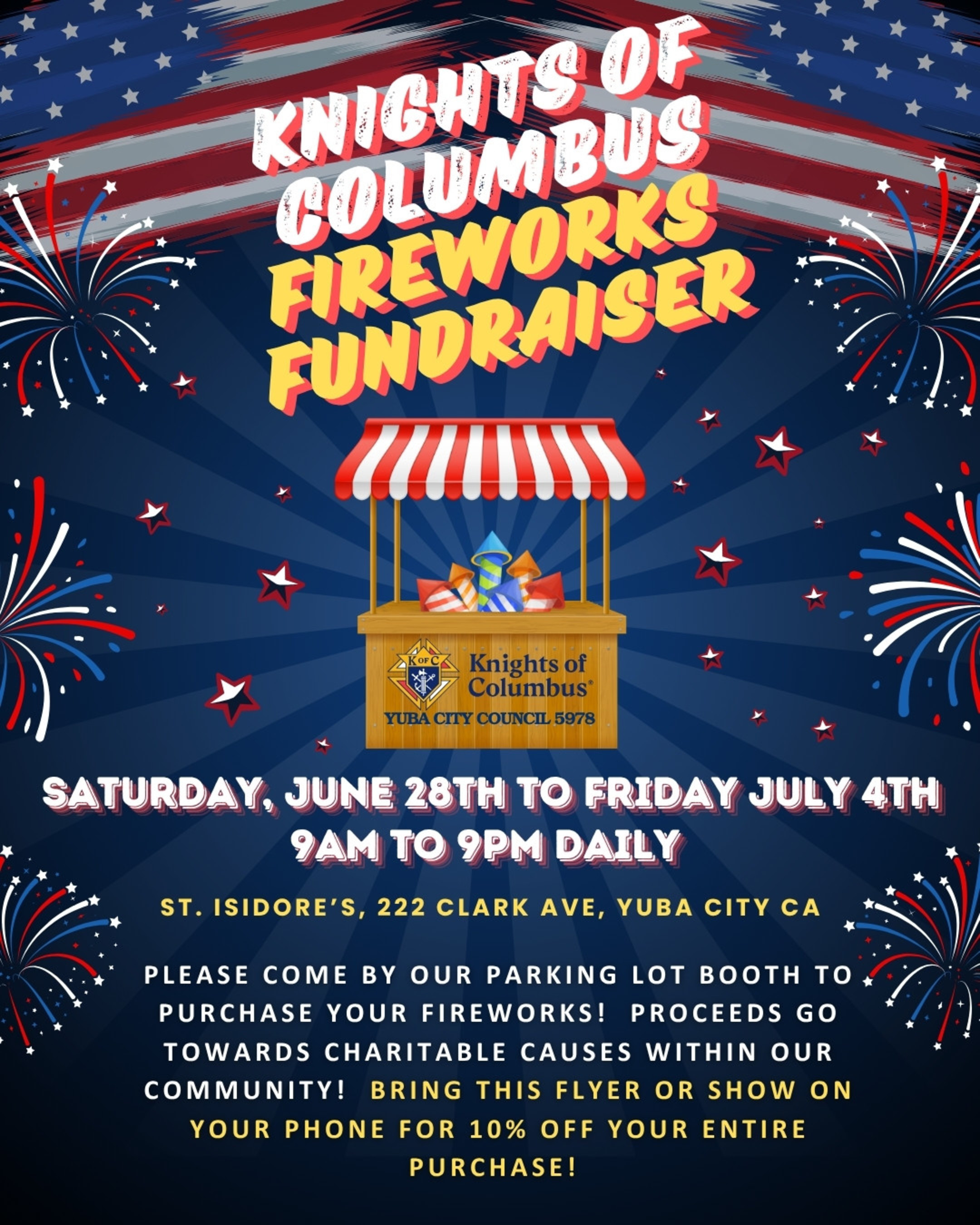Koc Yc 2025 Fireworks Flyer
