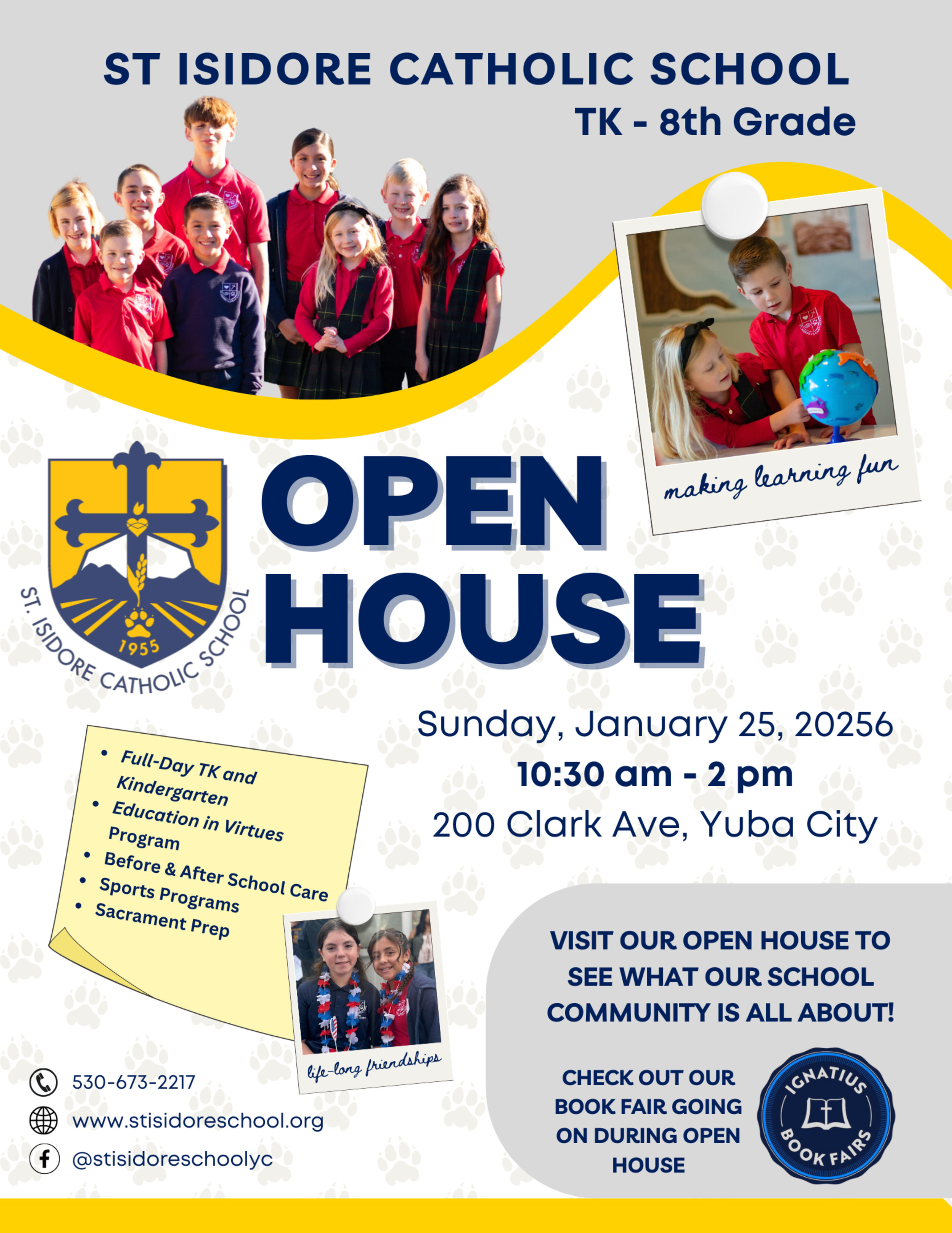 Open House Flyer 2026 English