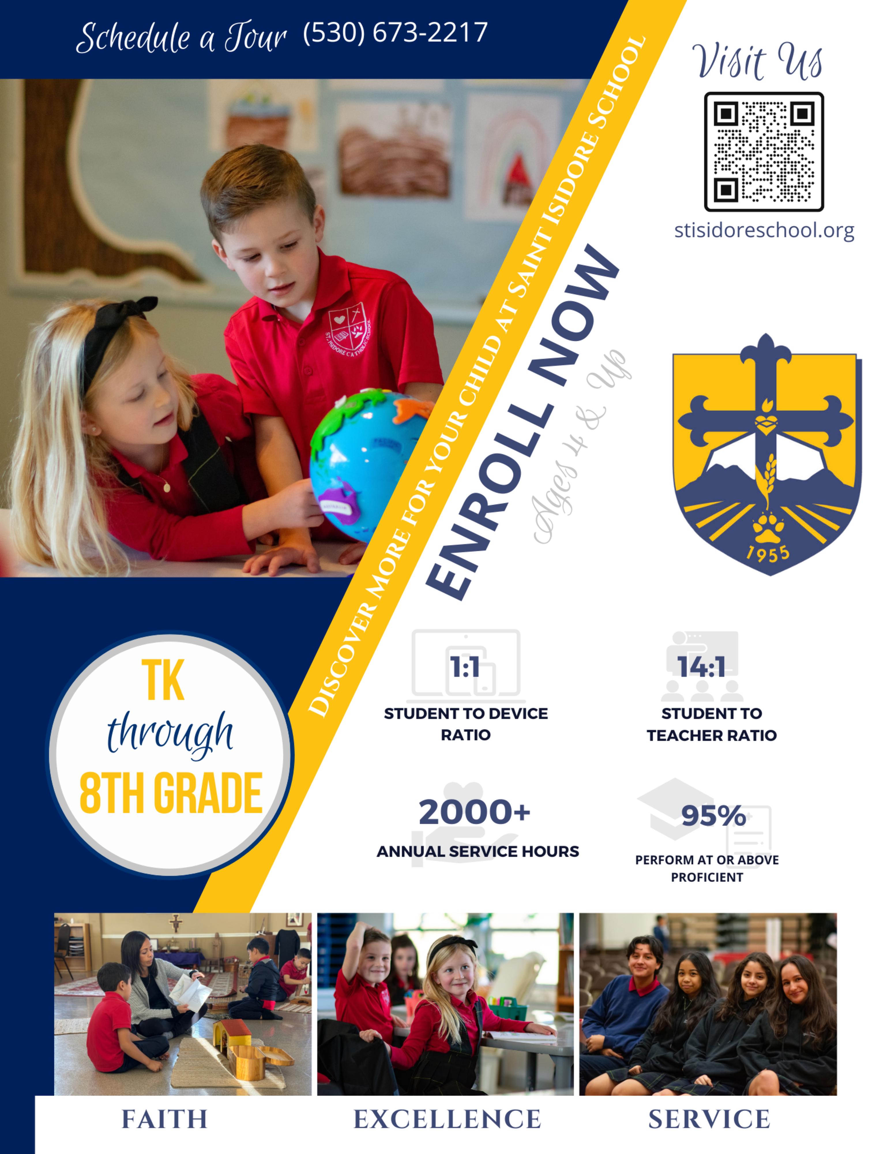 St. Isidore School 2025 Registration 8.5 X 11 In