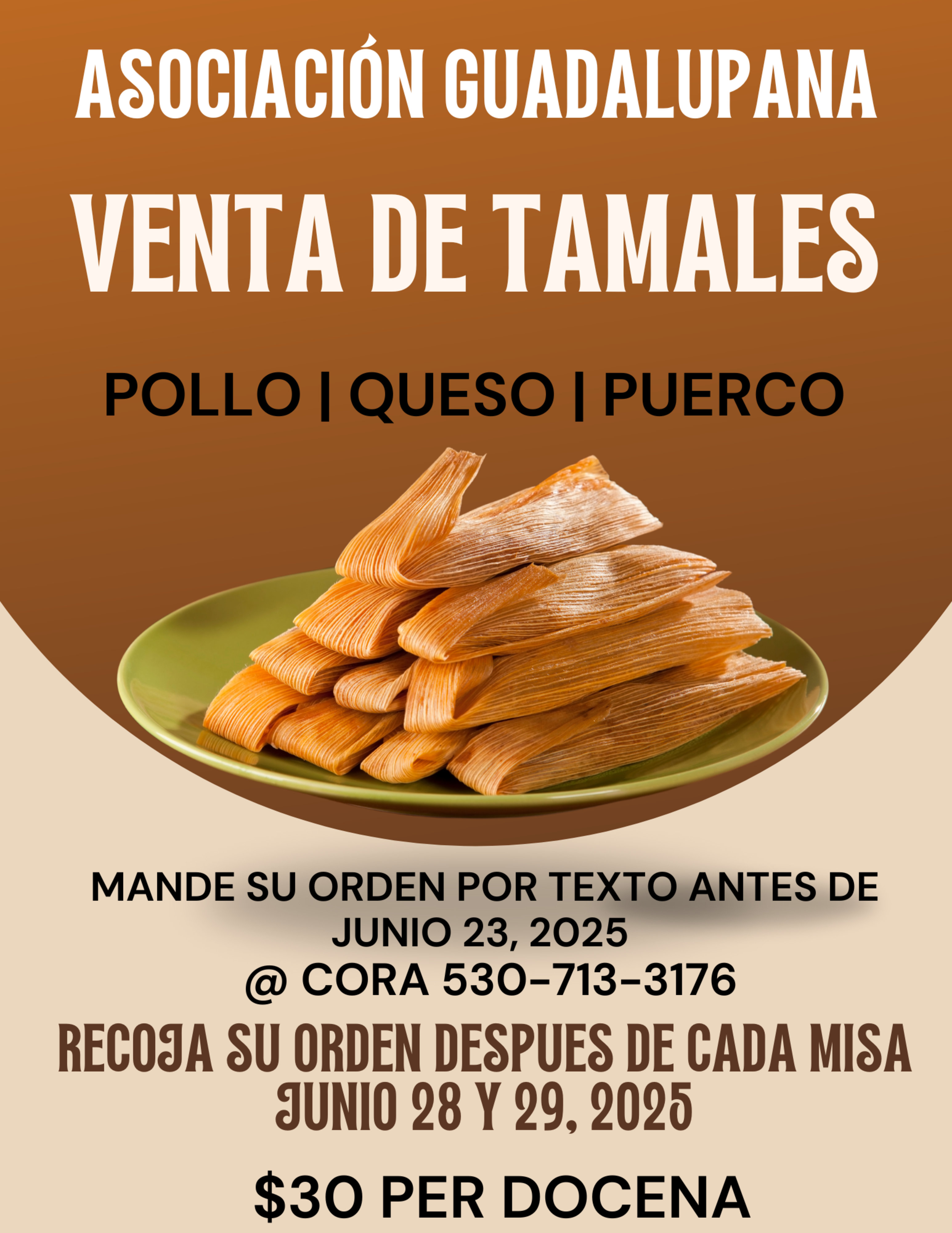 Tamale Venta 2025
