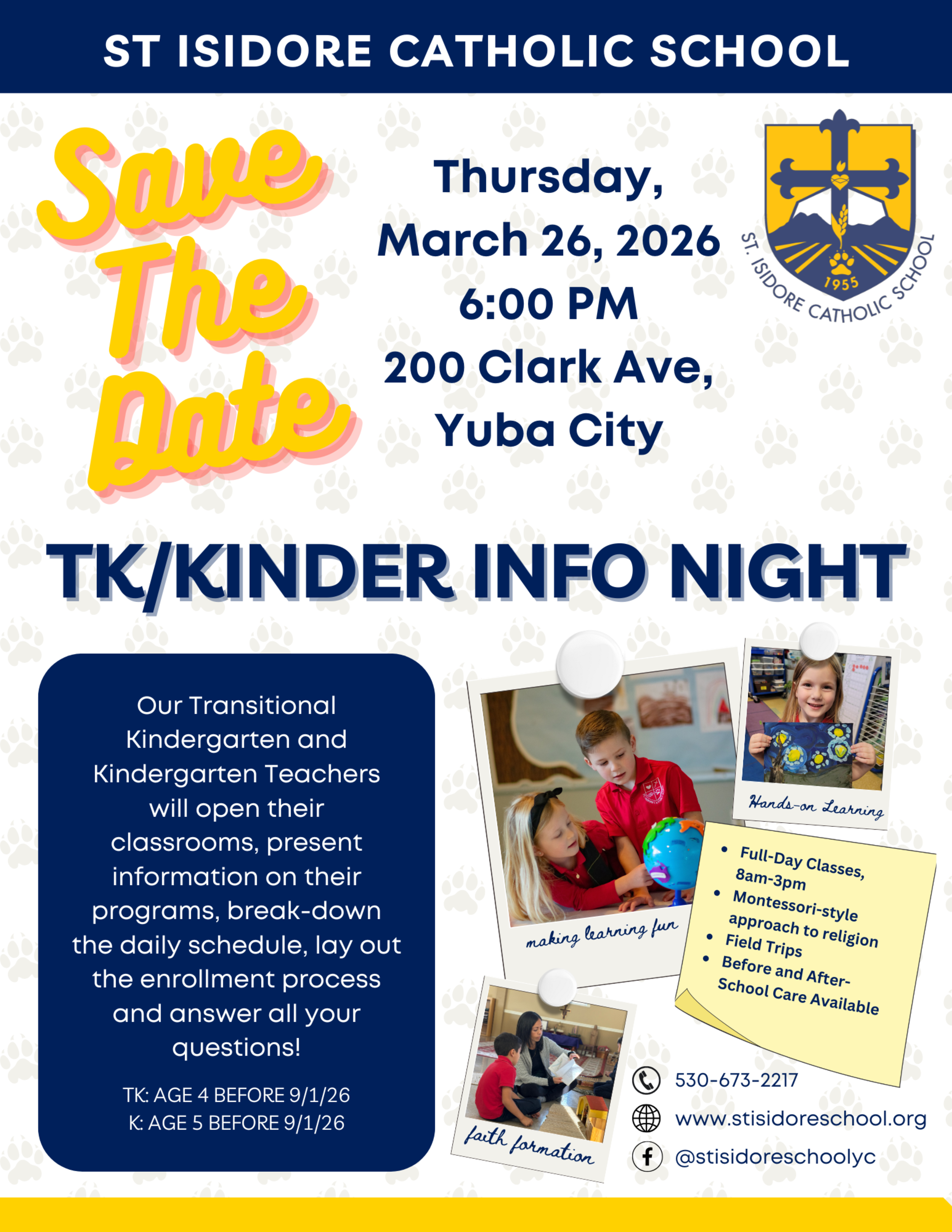 Tk Kinder Info Night English