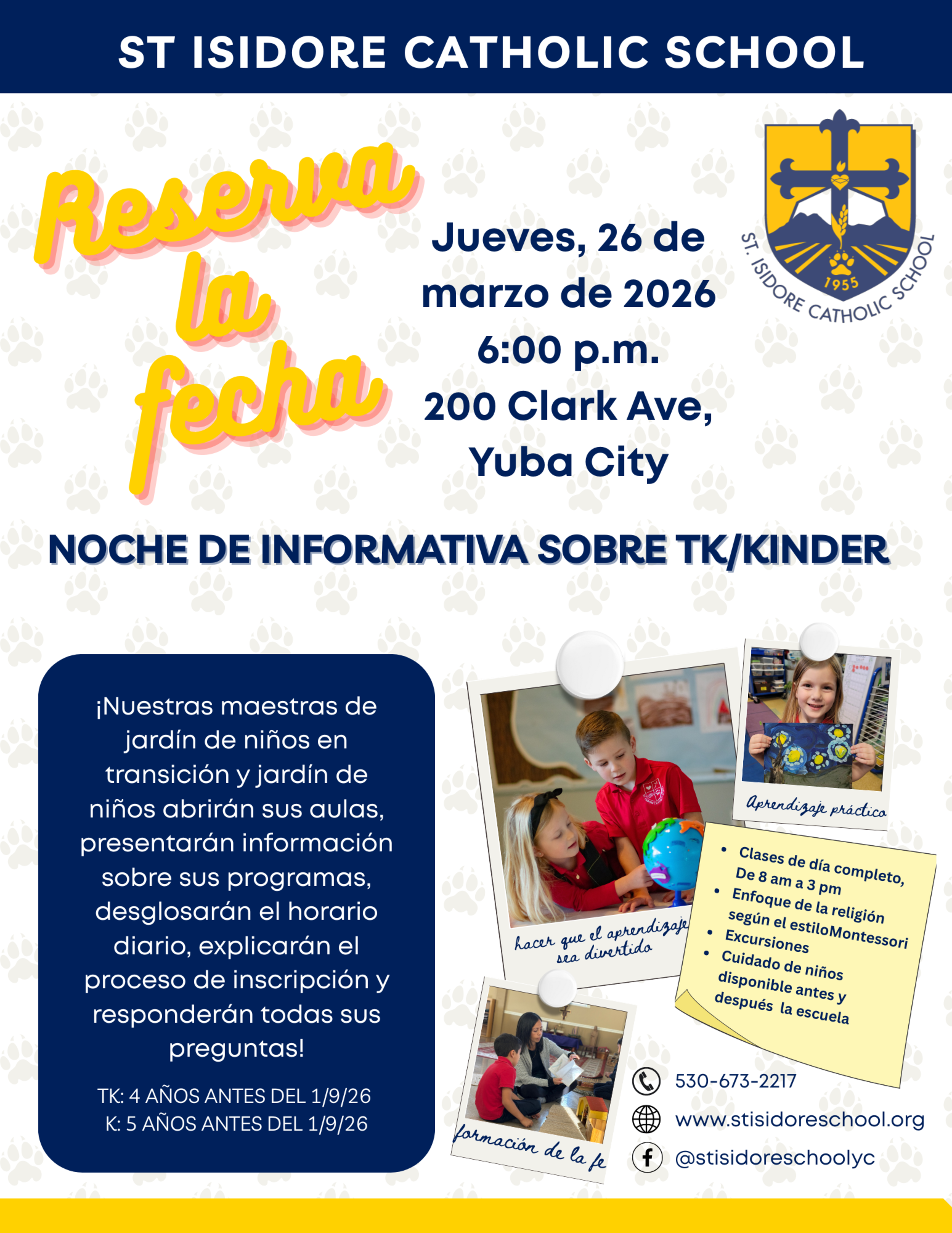 Tk Kinder Info Night Spanish