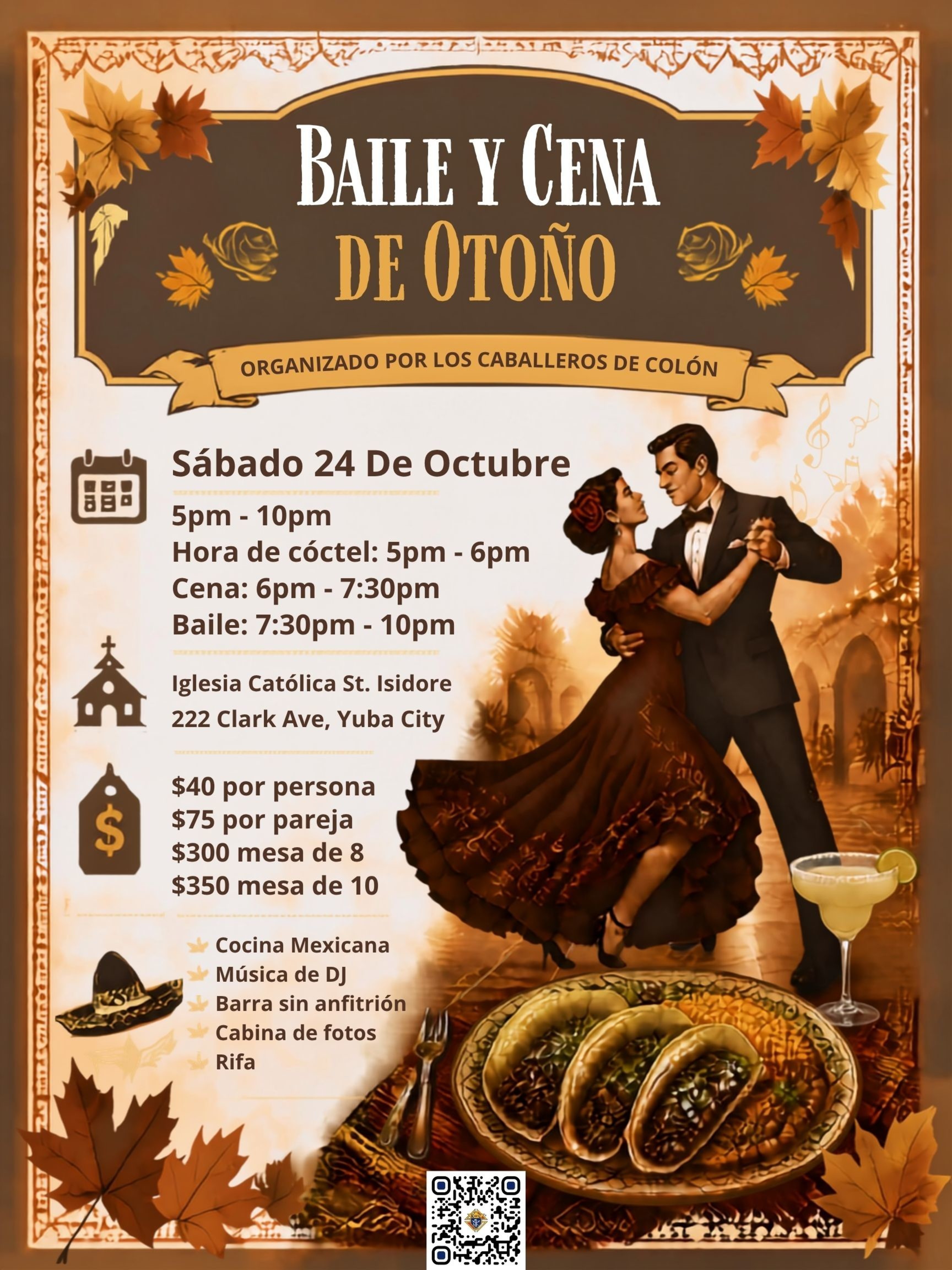 Knights Of Columbus   Baile Y Cena De Otono