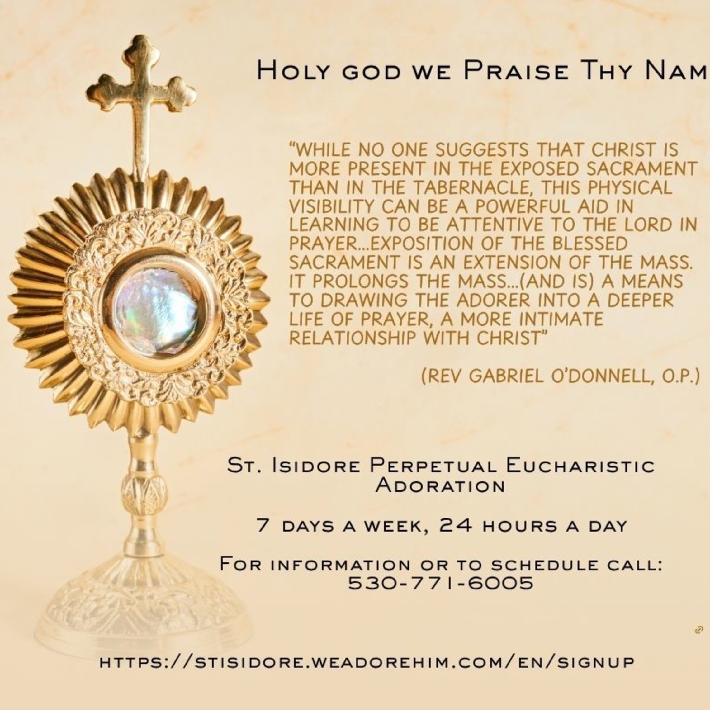 Adoration   Holy God 2025 August English