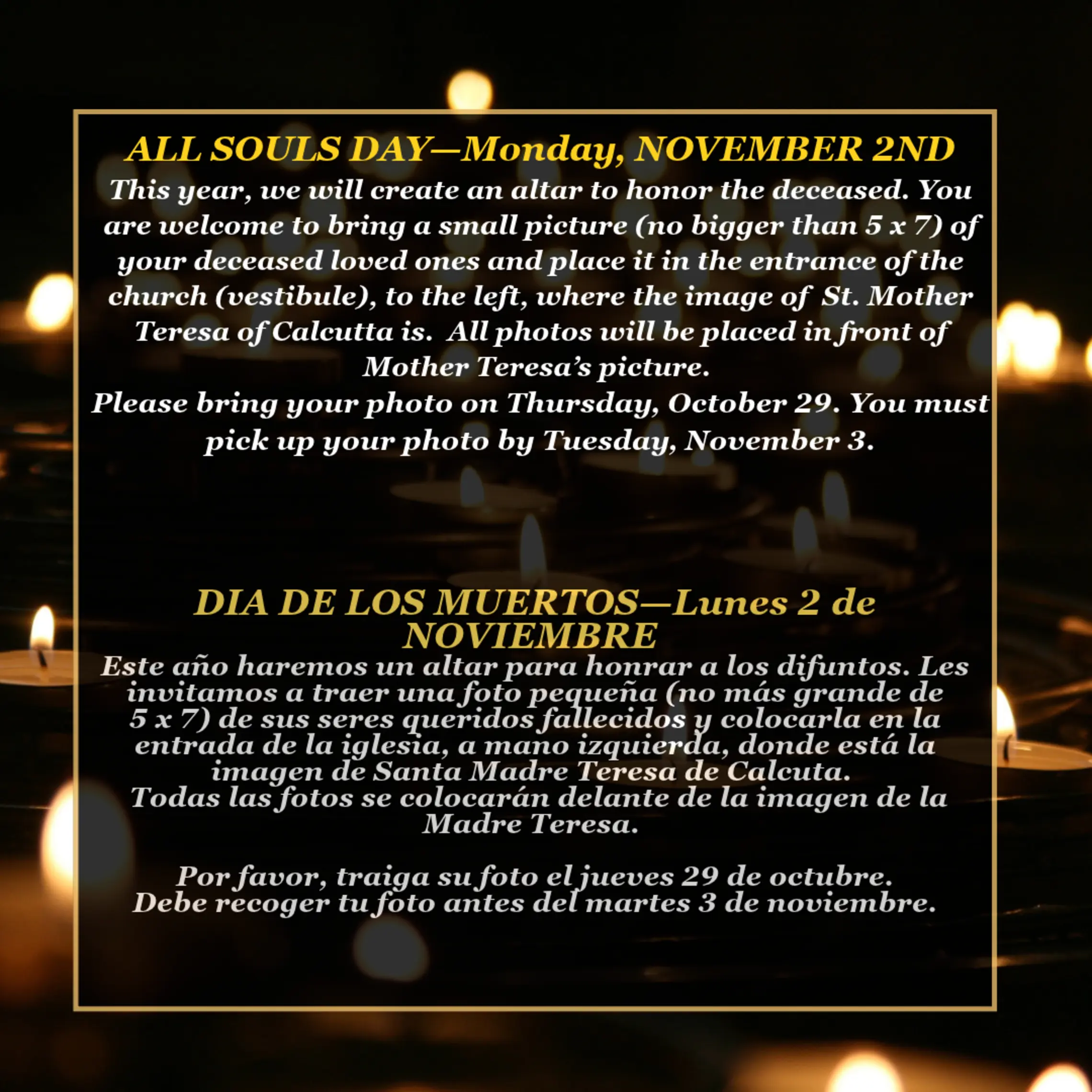 All Souls Day 2026