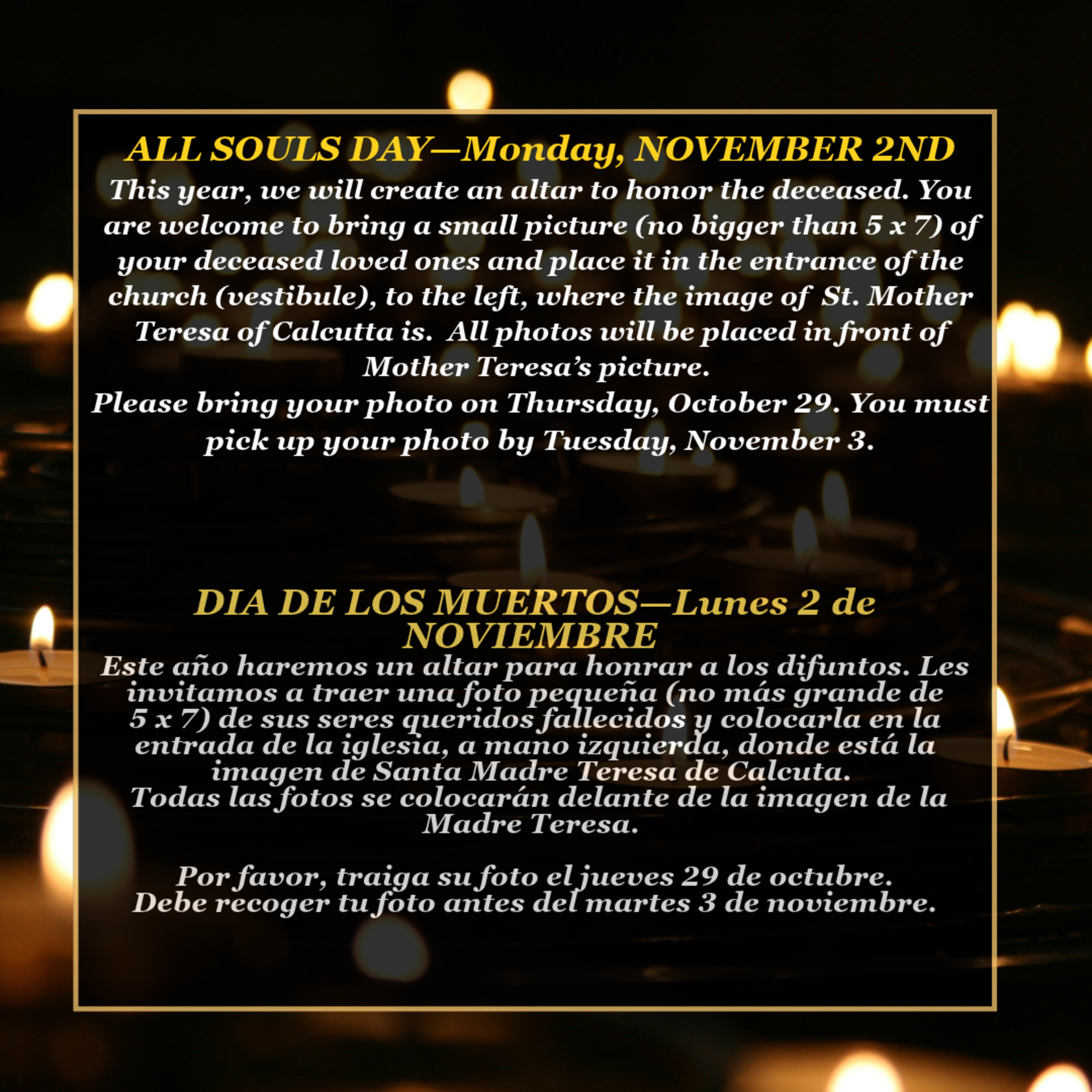 All Souls Day 2026