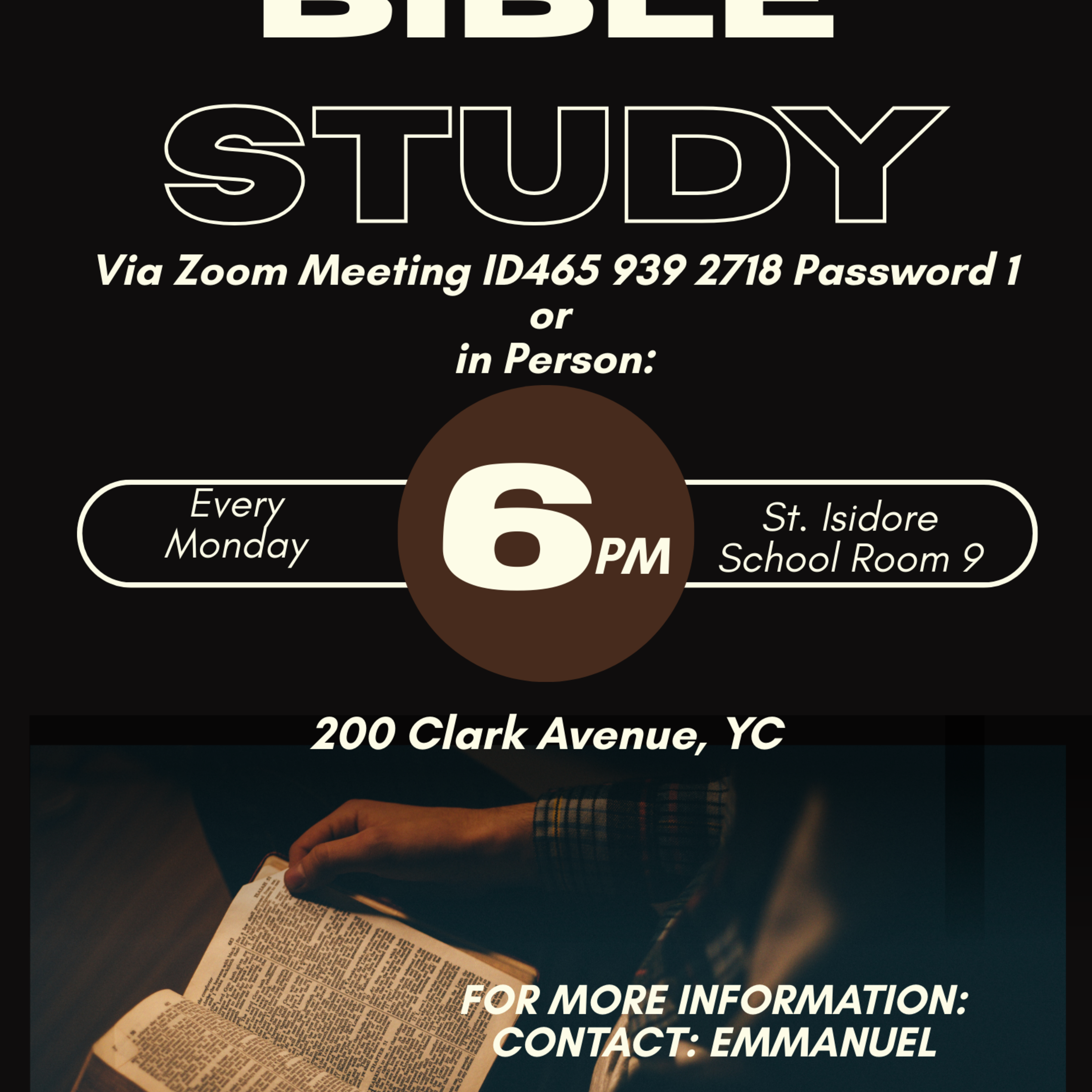 Bible Study Englis 9 8 25