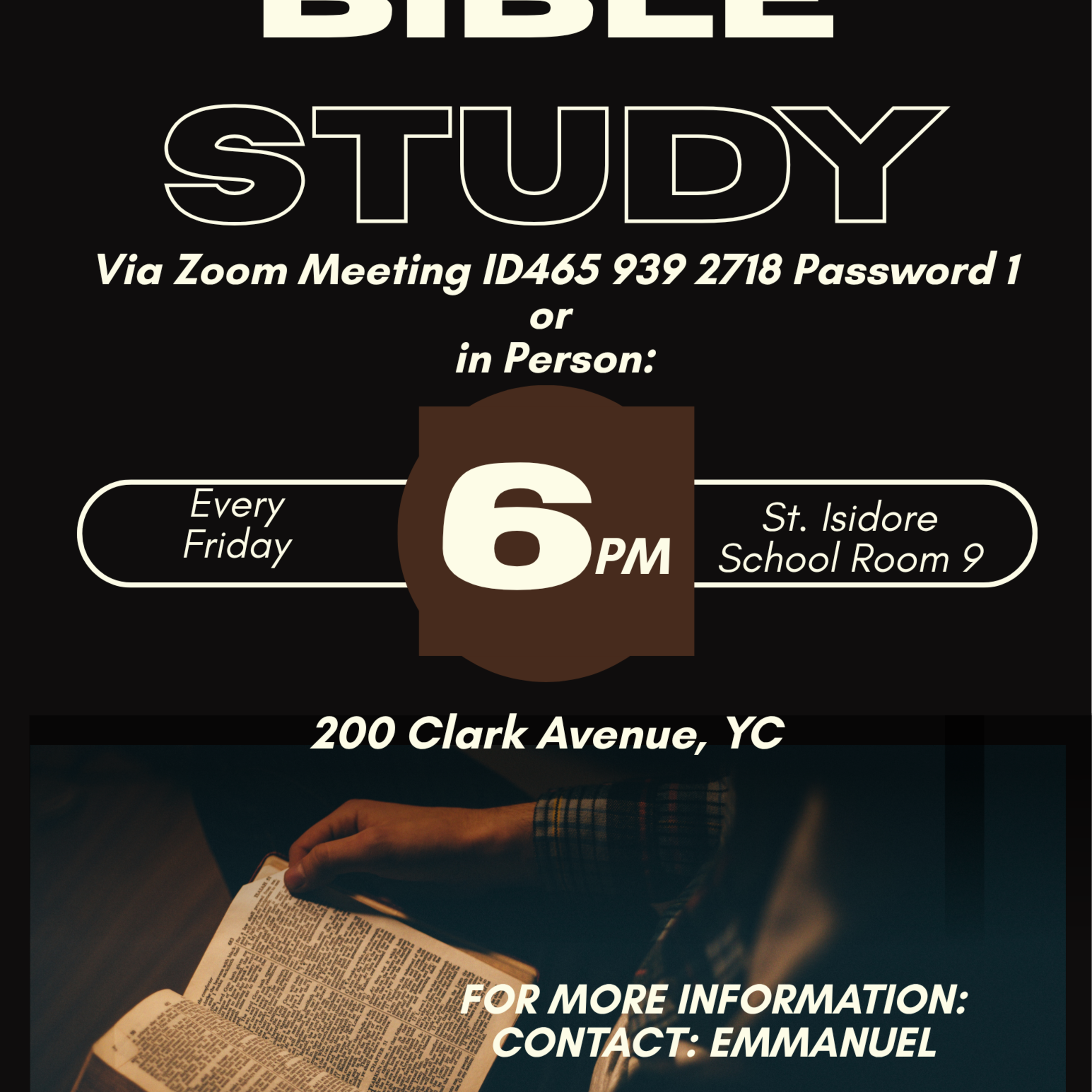 Bible Study English 10 1 26