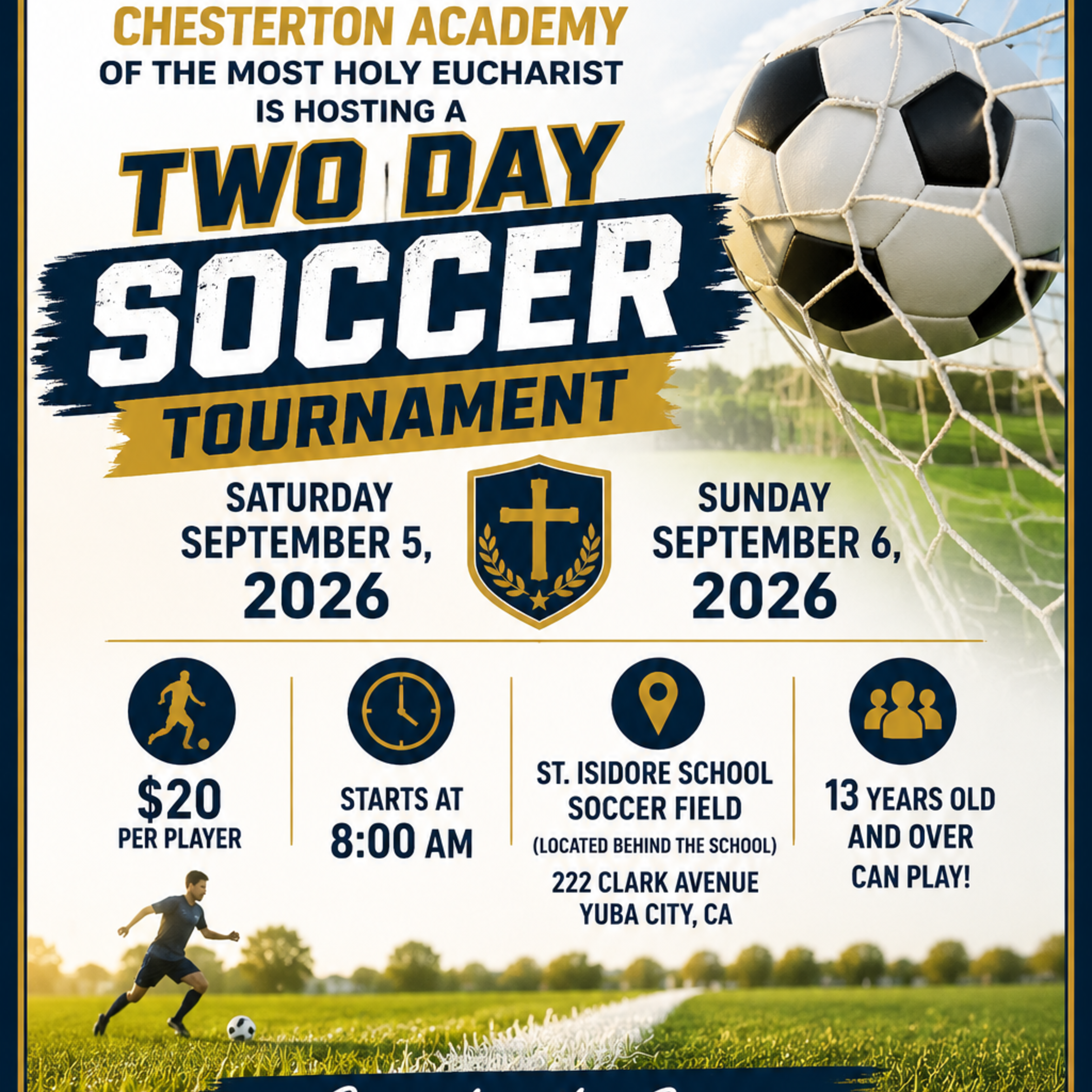 Camhe Soccer Tournament August 2026 English
