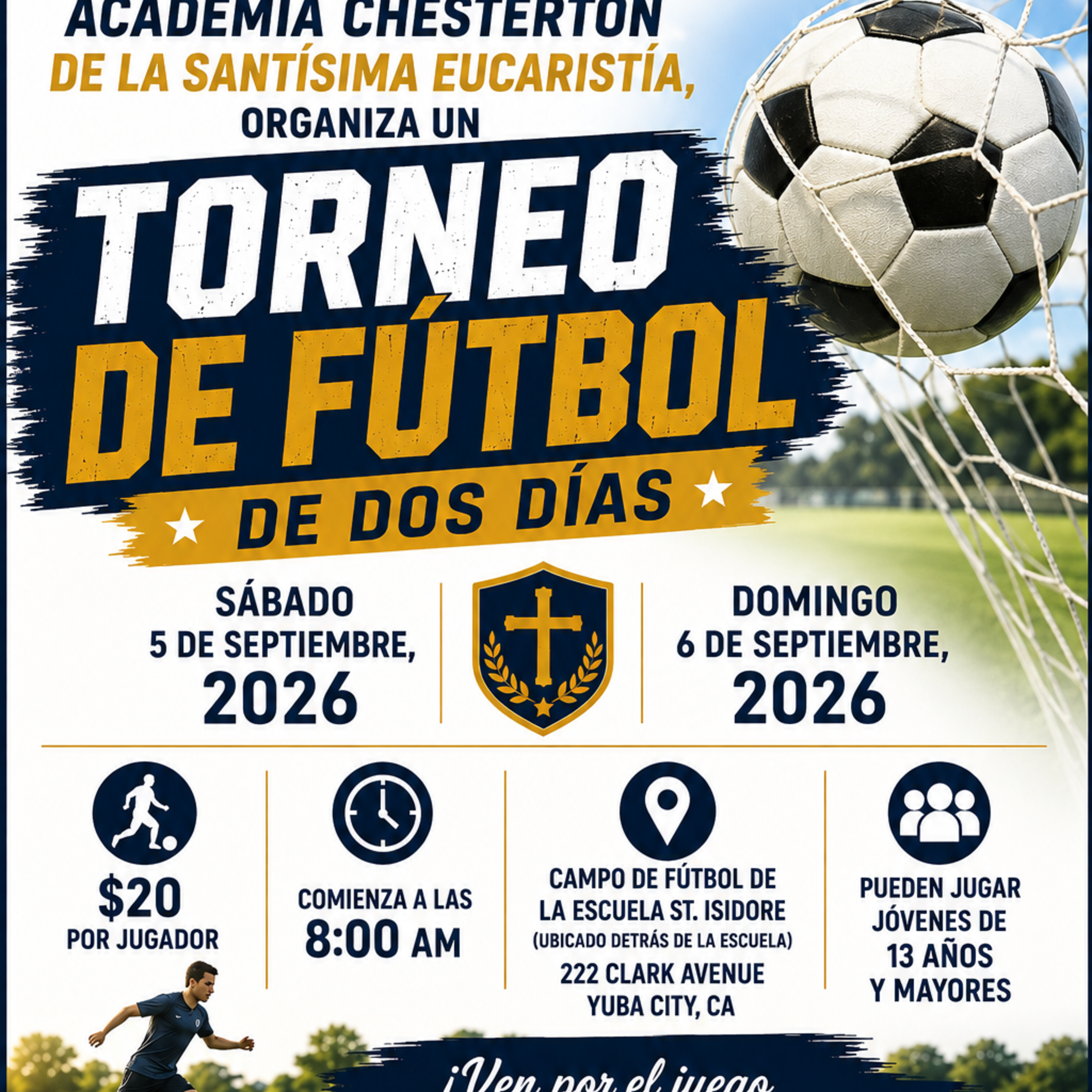 Camhe Soccer Tournament August 2026 Spanish