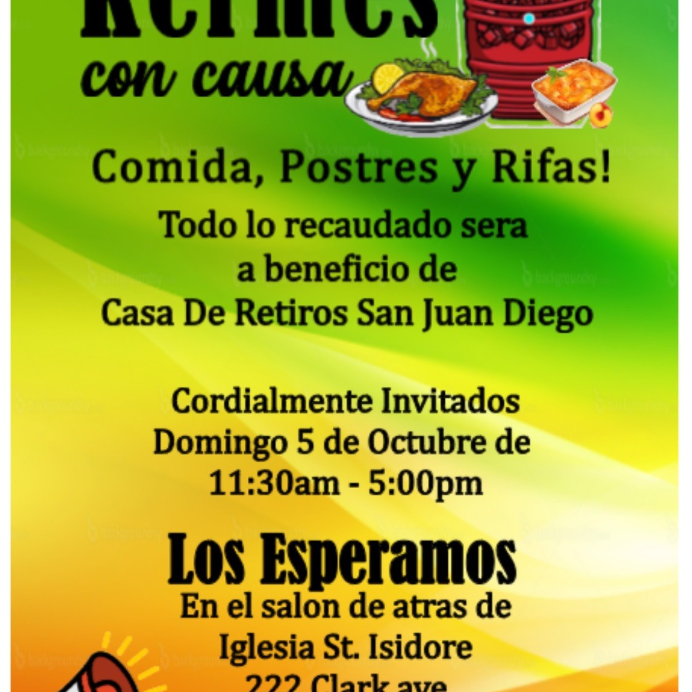 Casa De Retiro Juan Diego Flyer 2025