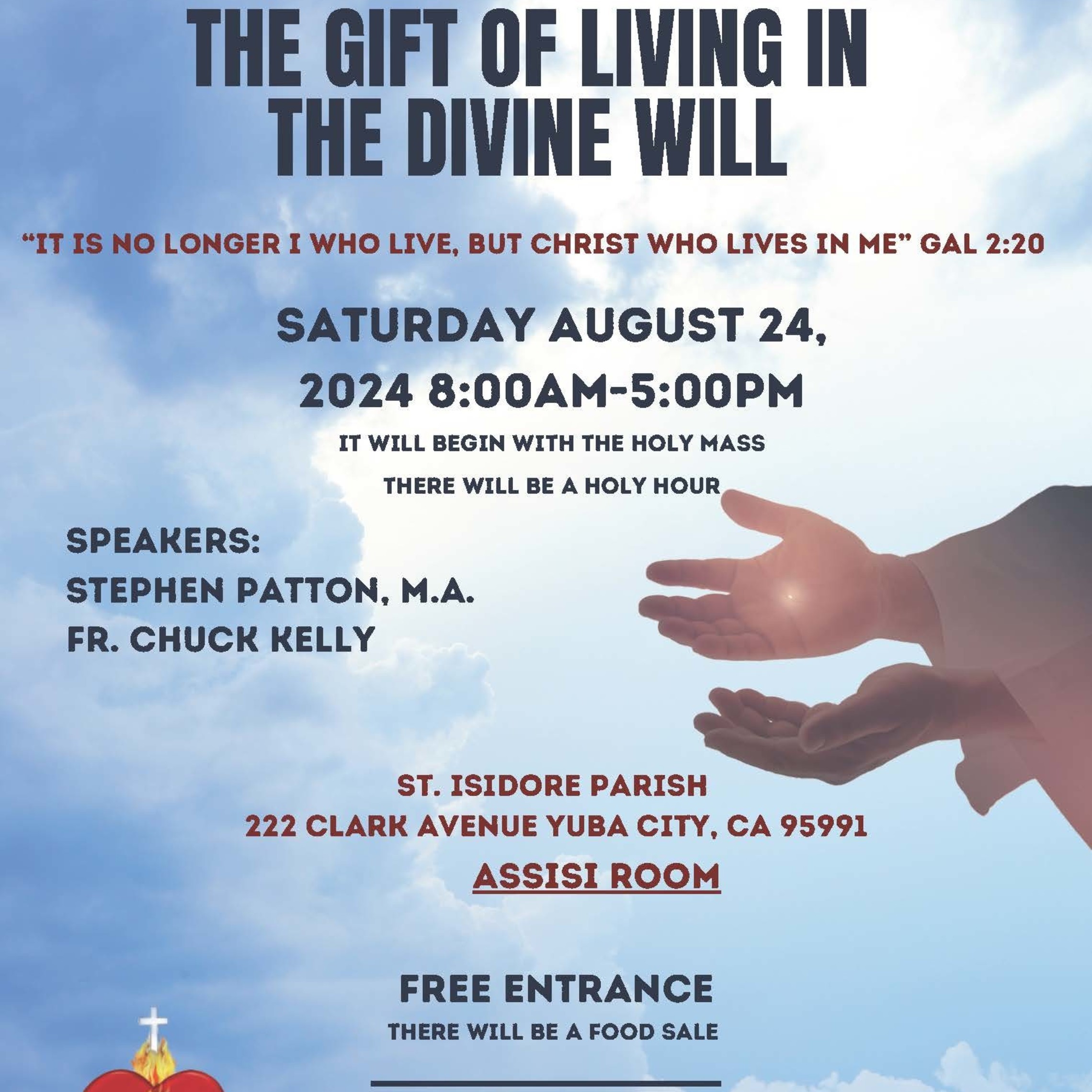 Divine Will Retreat Flyer English-St. Isidore Parish