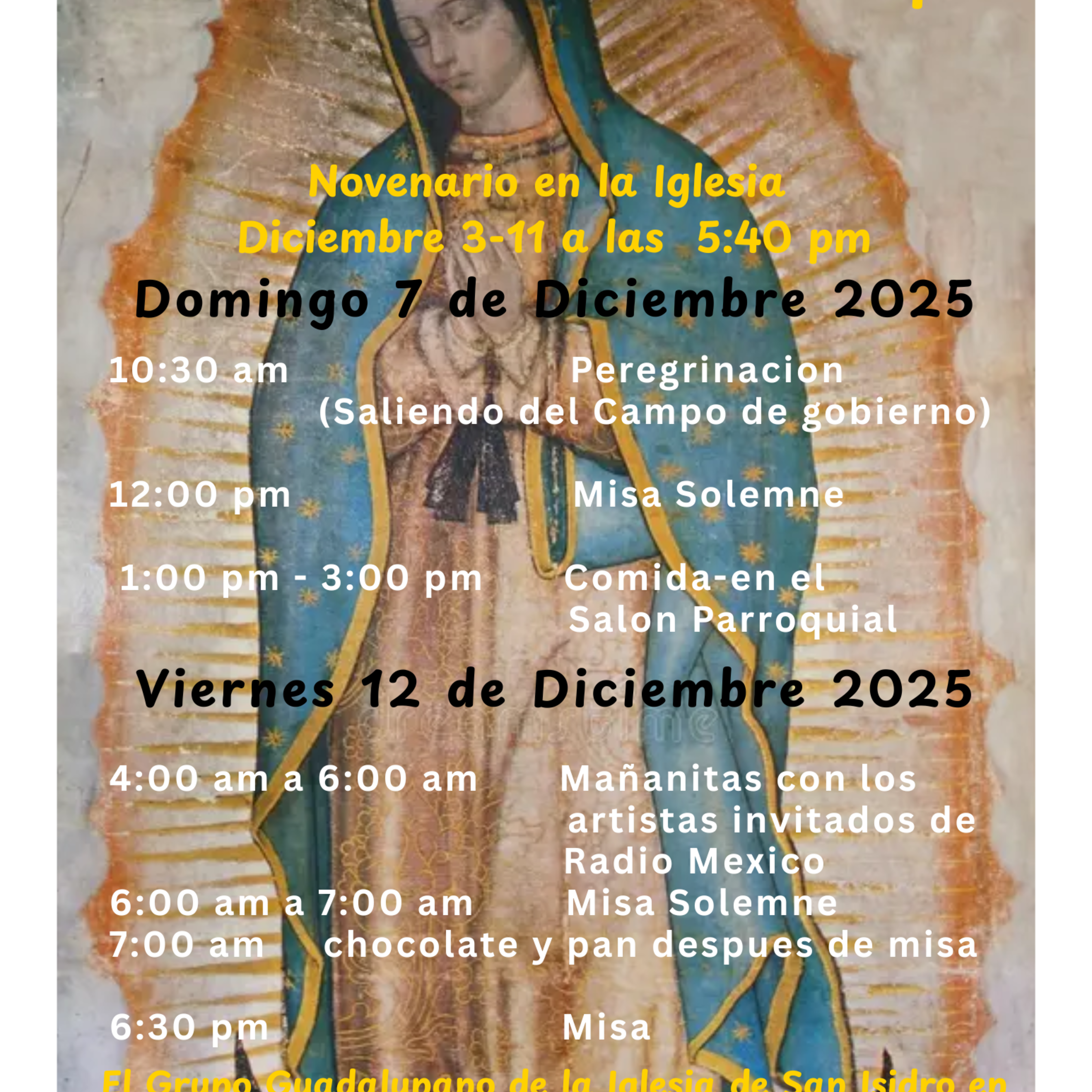 Guadalupana Procession December 2025