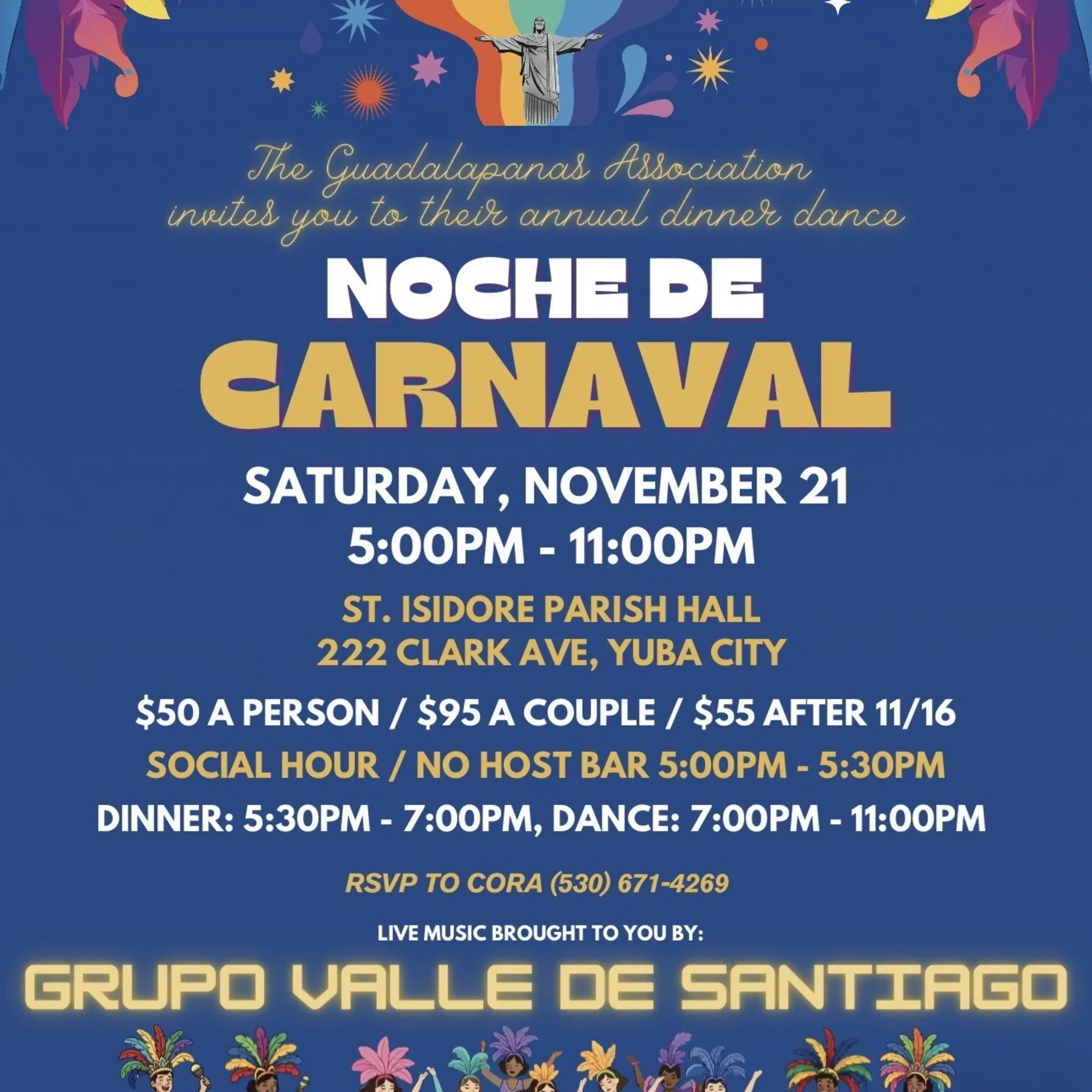 Guadalupanas Noche De Carnaval November 2026