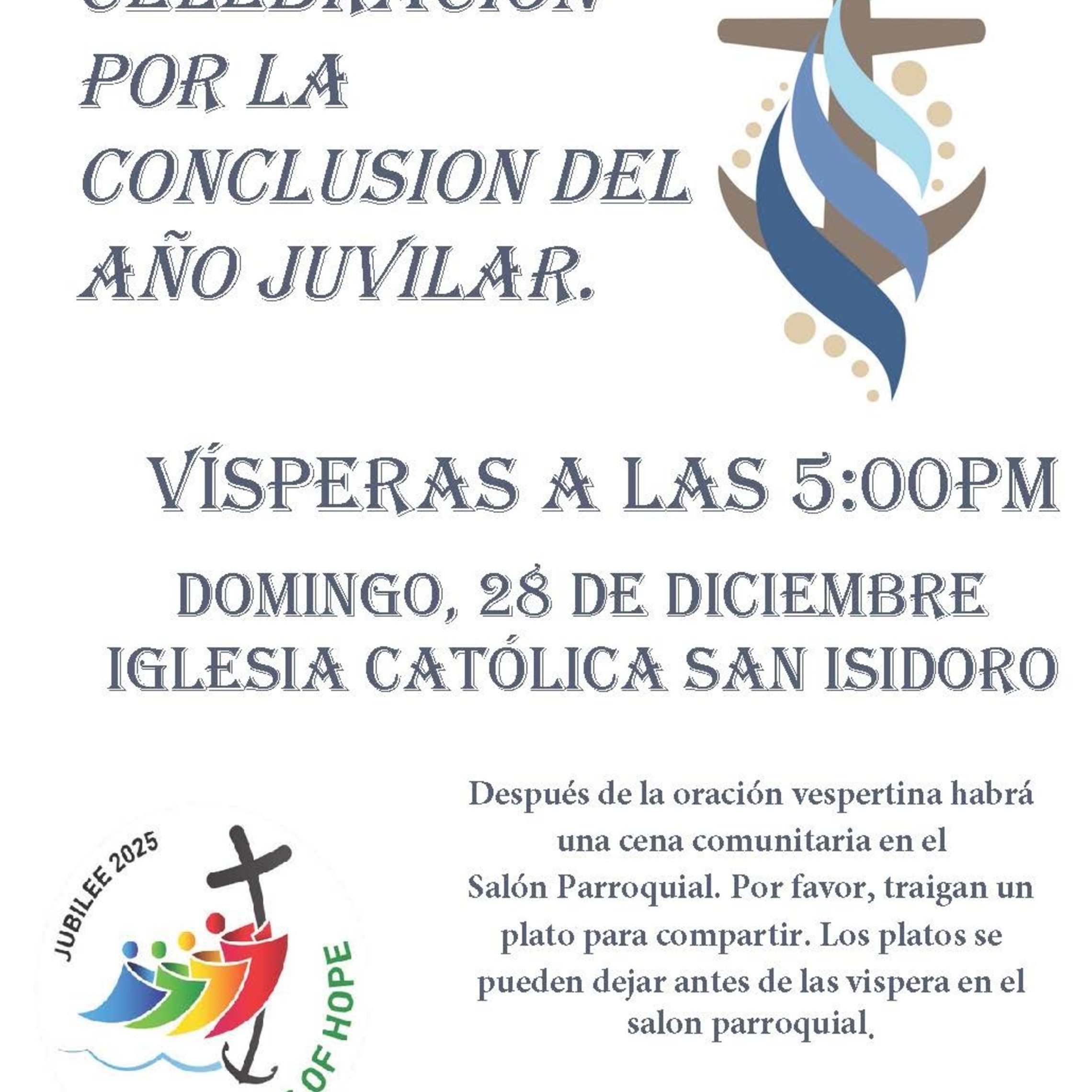 Jubilee Year Closing Celebrations.pdf Spanish 2025