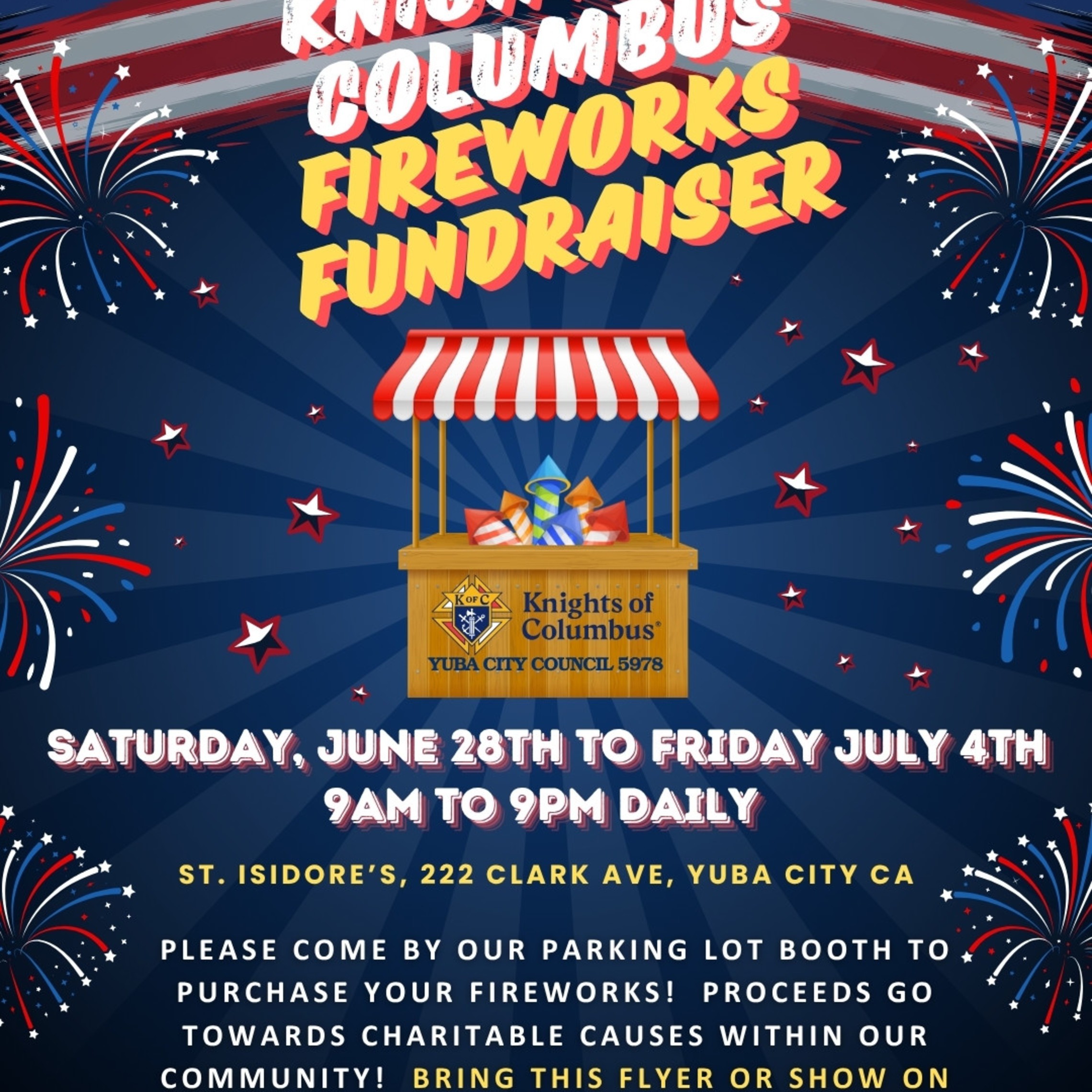 Koc Yc 2025 Fireworks Flyer