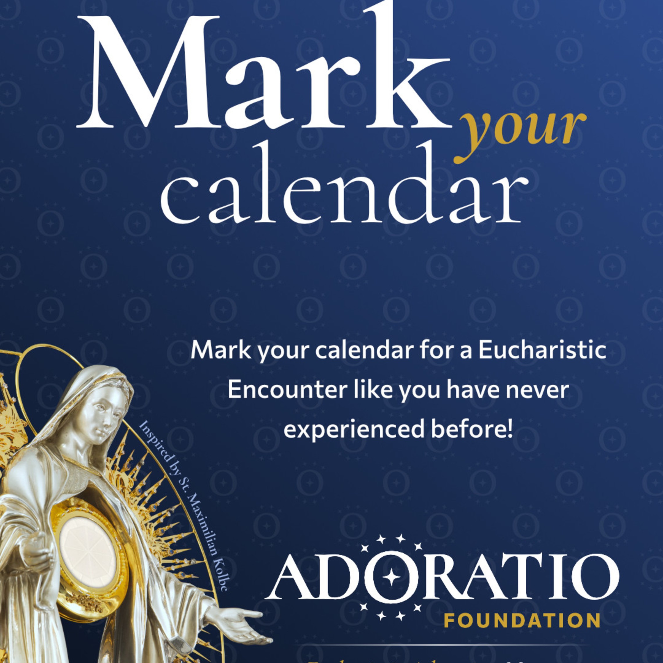 Mark Your Calendar