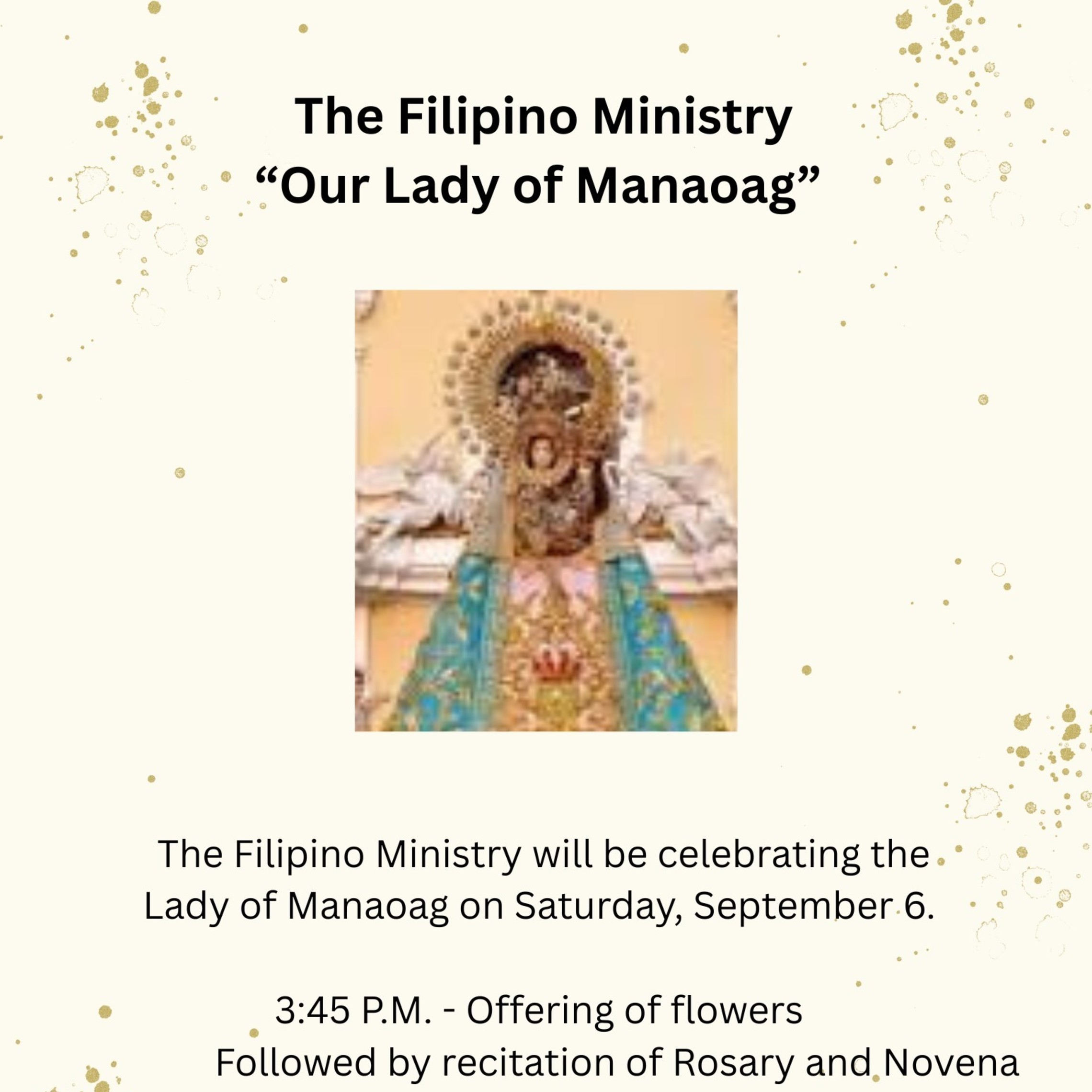 Our Lady Of Manaoag