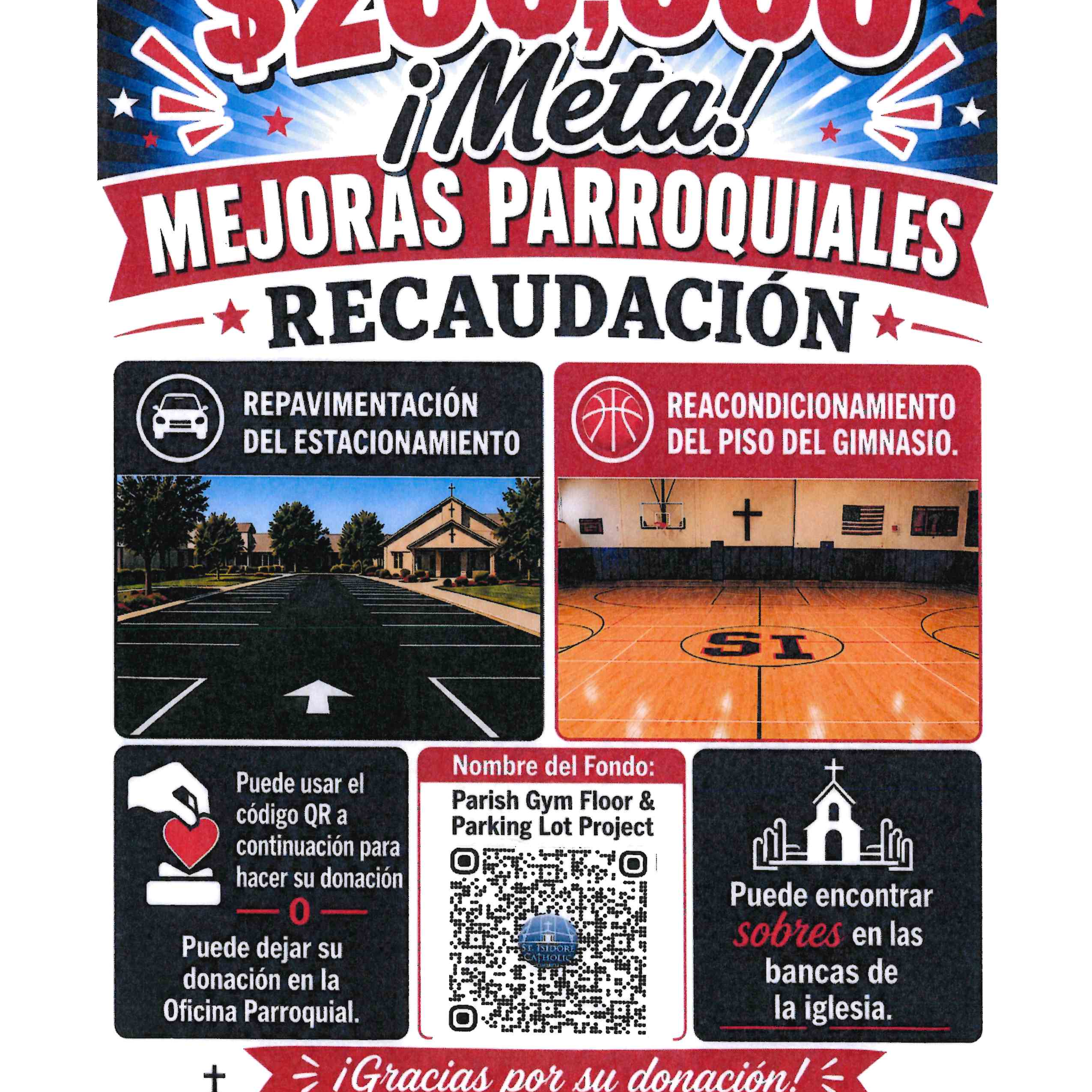 Parish Fundraiser Spanish May 2026