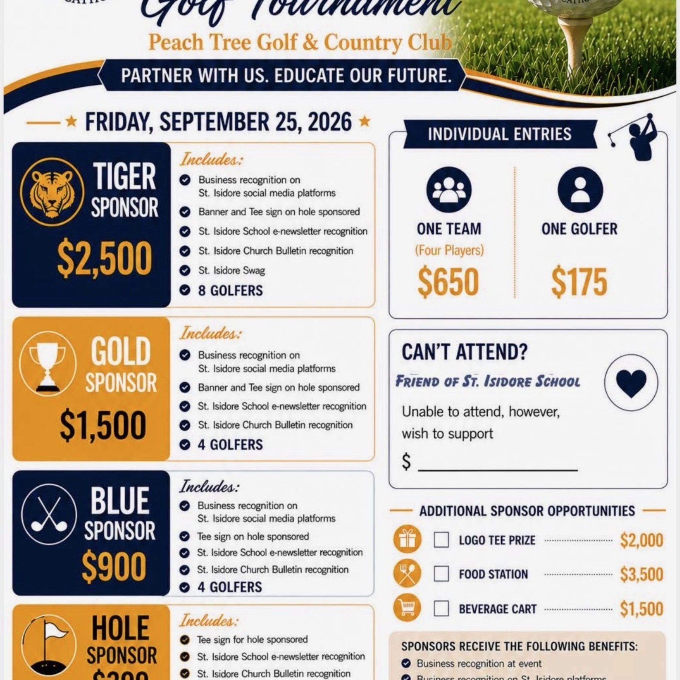Sis Golf Tournament 2026