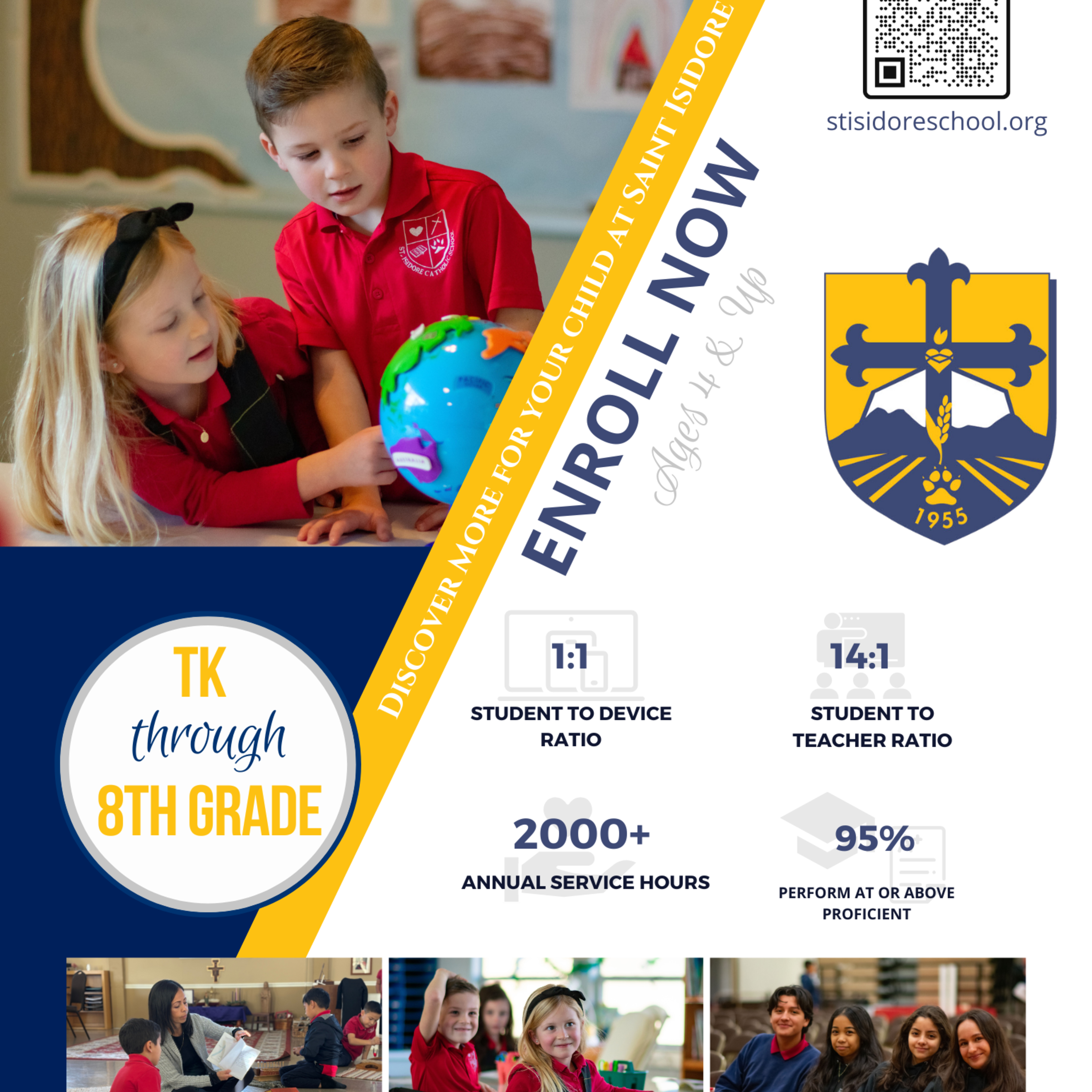 St. Isidore School 2025 Registration 8.5 X 11 In