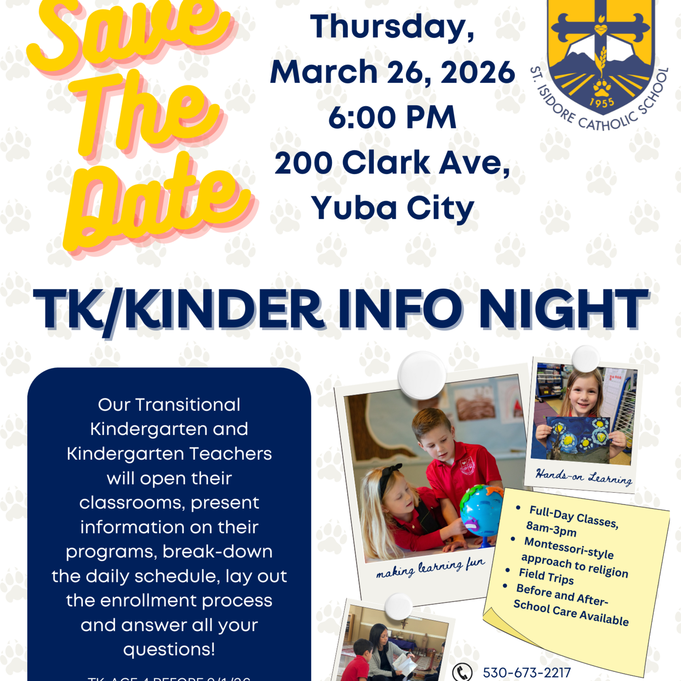 Tk Kinder Info Night English