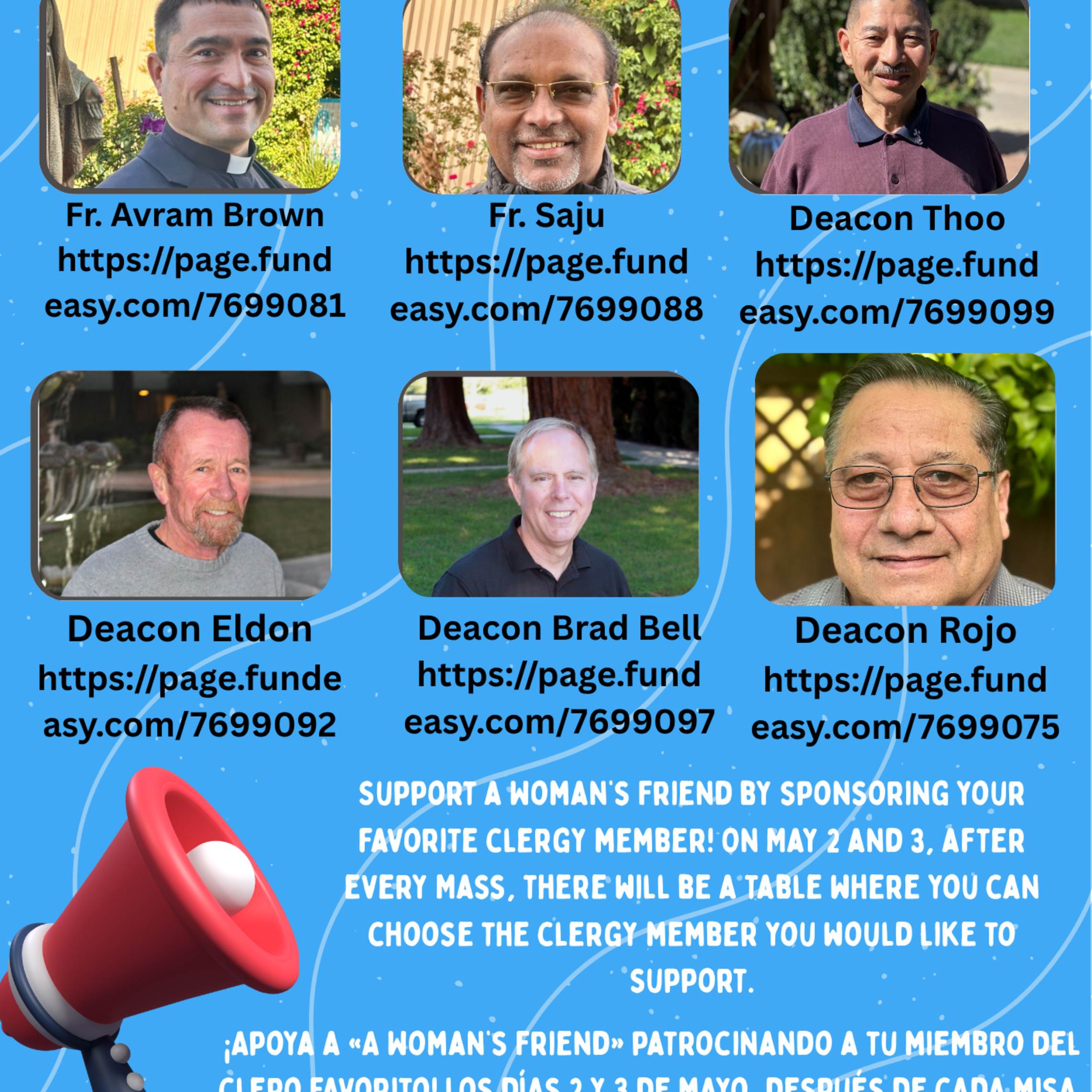 Walk For Life 2026 Flyer With Clergy