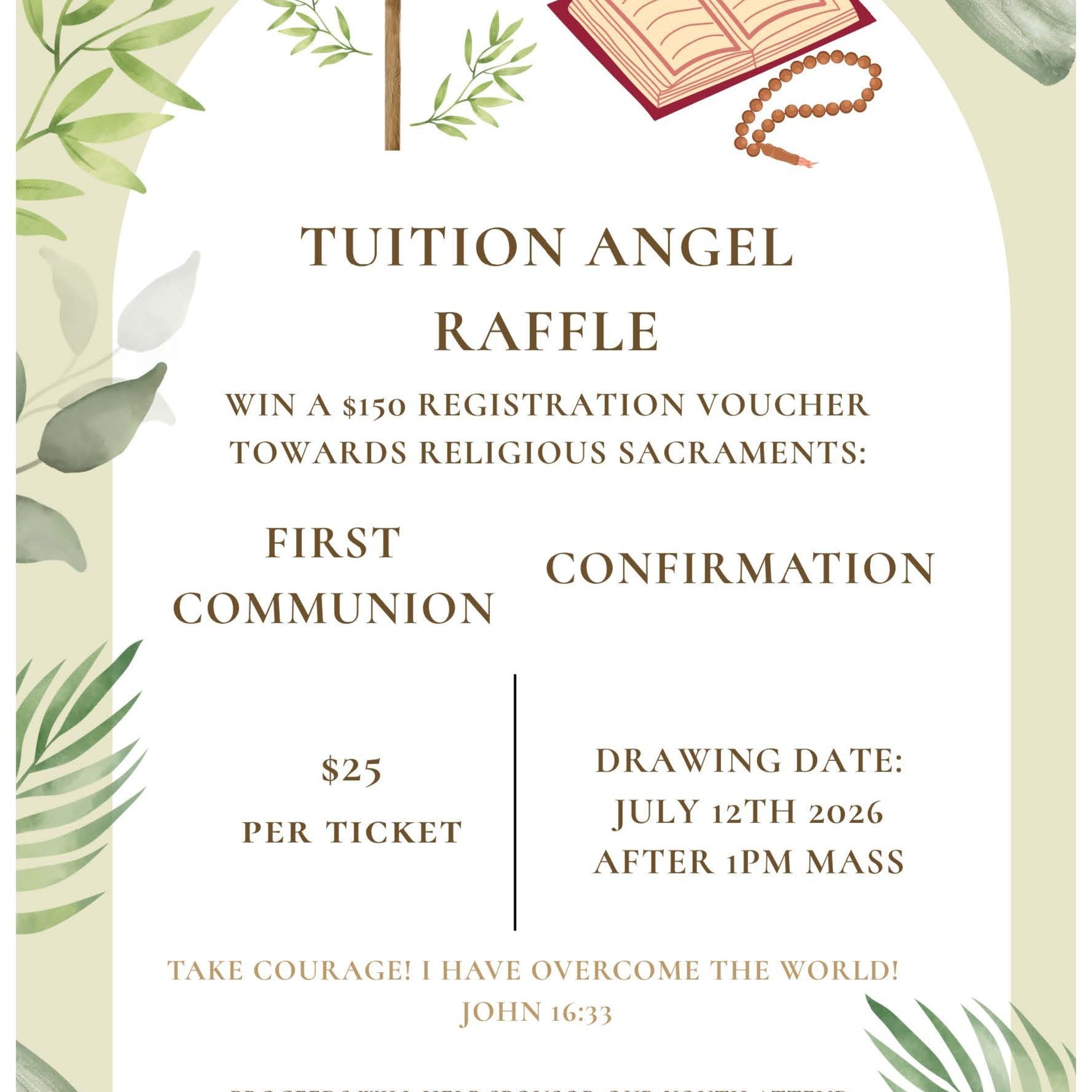 World Youth Fundraiser June 2026 Flyer