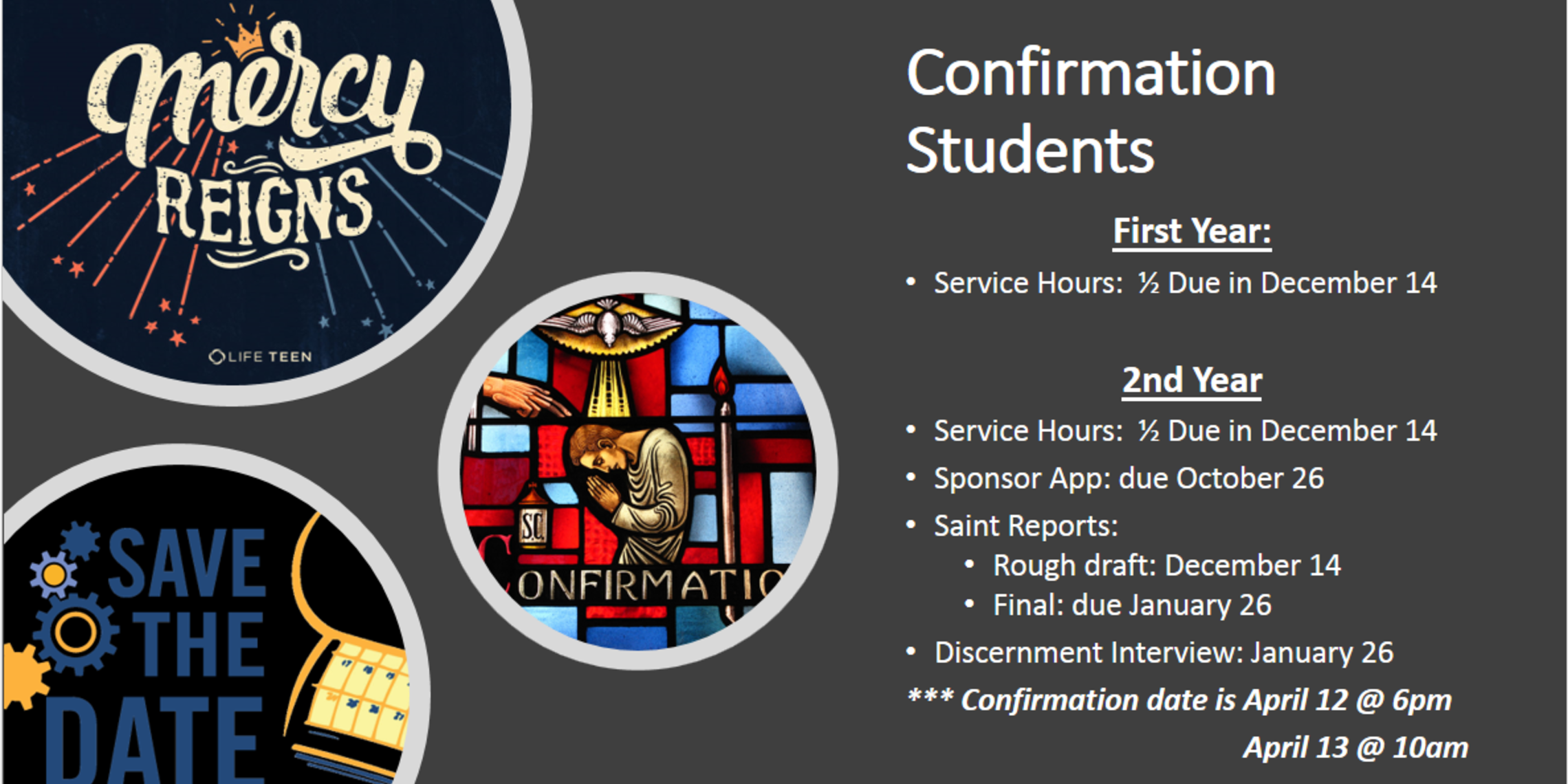 Important Conf Dates Pix