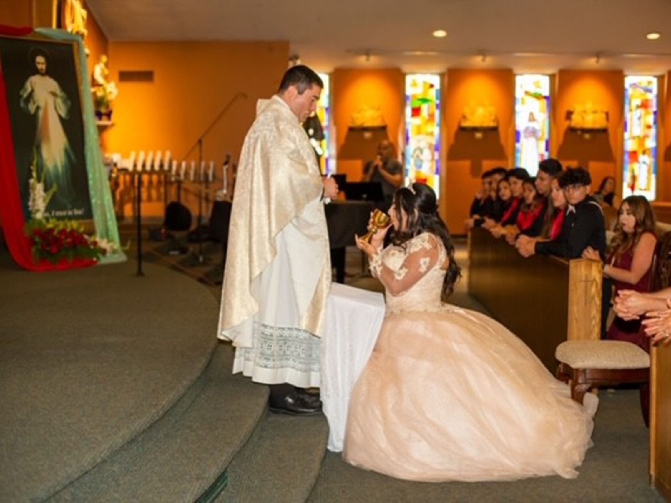 ..Today, I consecrate myself to you, Virgin Mother Mary, for bringing Jesus Christ our Savior into this world, and for showing me hope, guidance, faith, and humility... Sangre de Cristo/Blood of Christ