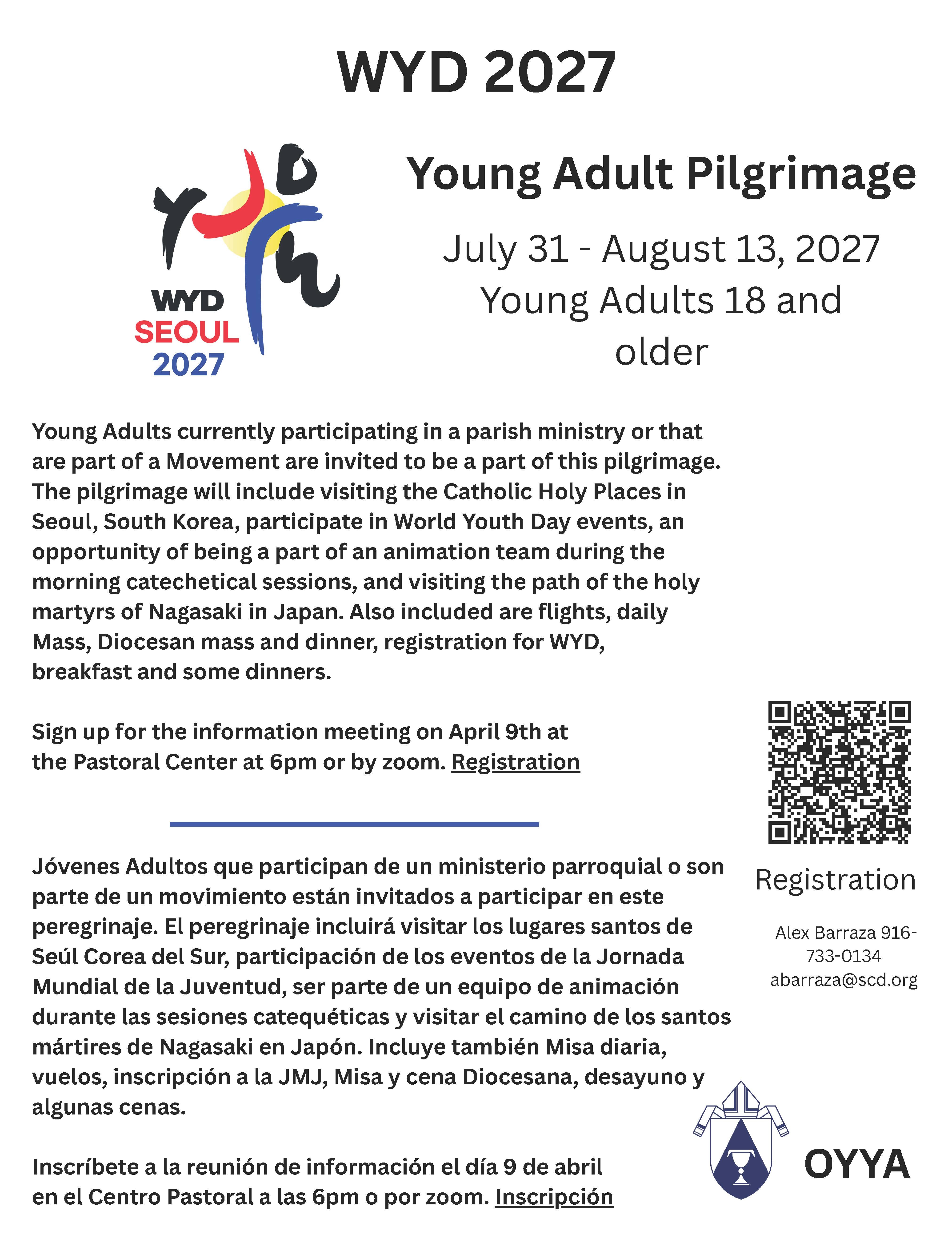 Wyd 2027 Information Meeting